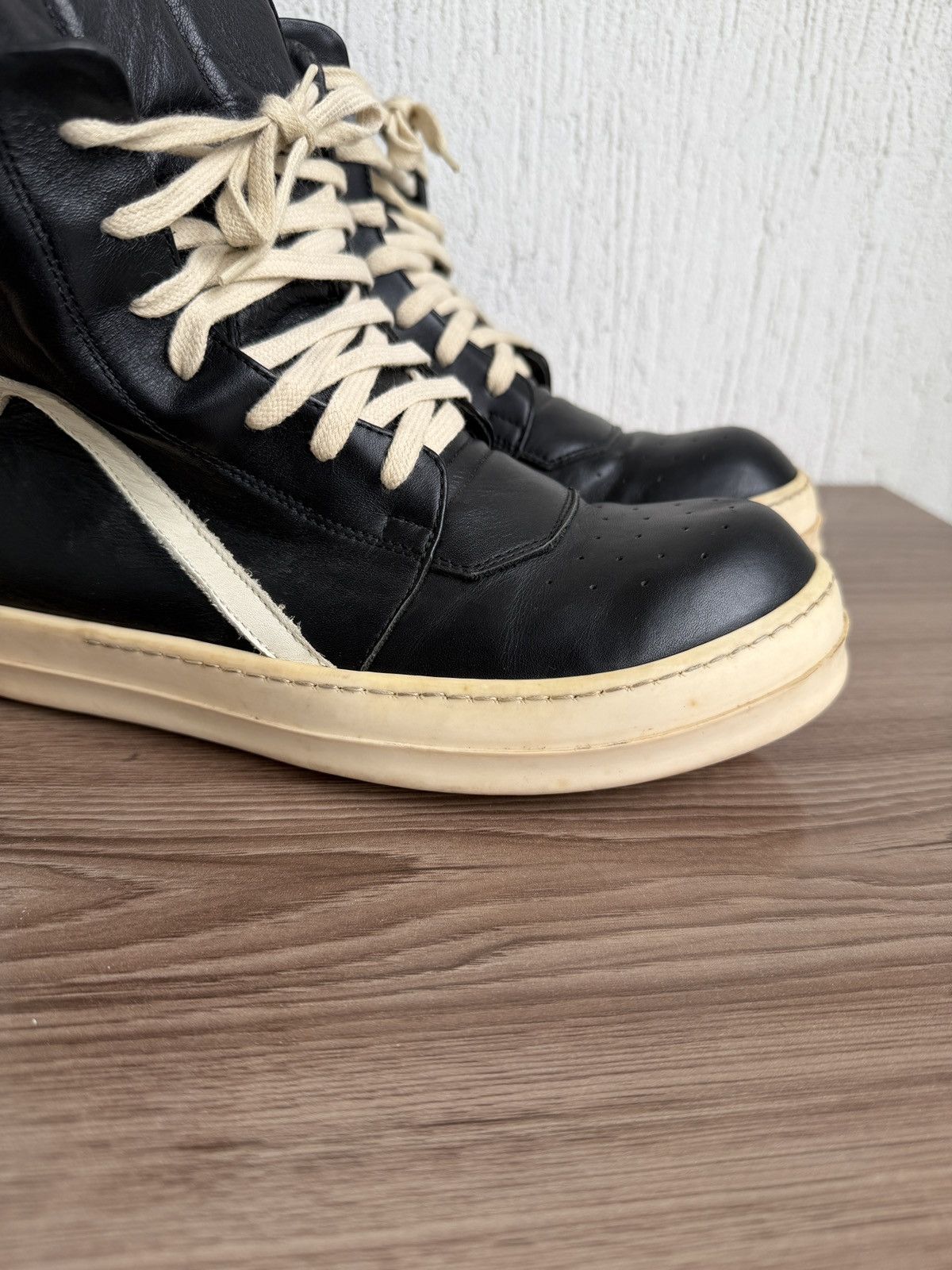 Rick Owens E16 Geobasket🔥🕷️ Size US 8 / EU 41 - 2 Thumbnail