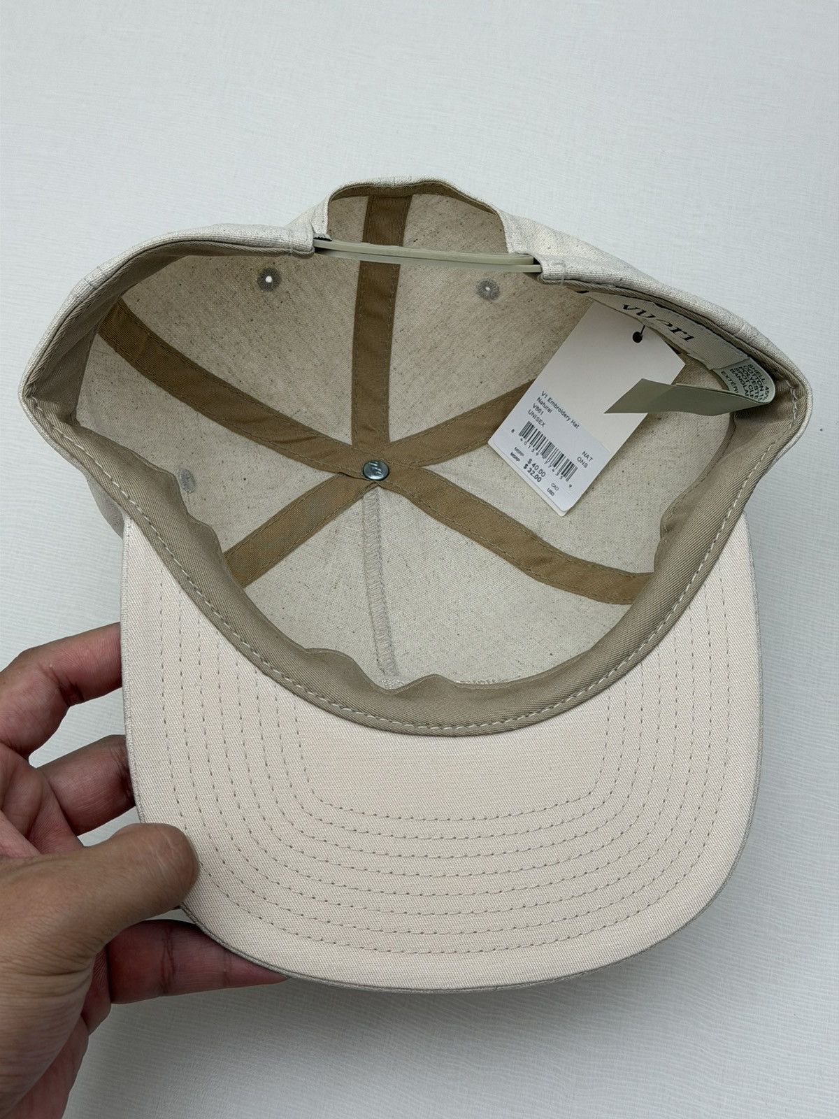 Vuori Vuori 45% Hemp 55% Organic Cotton Magnitude Snapback New Size ONE SIZE - 5 Thumbnail