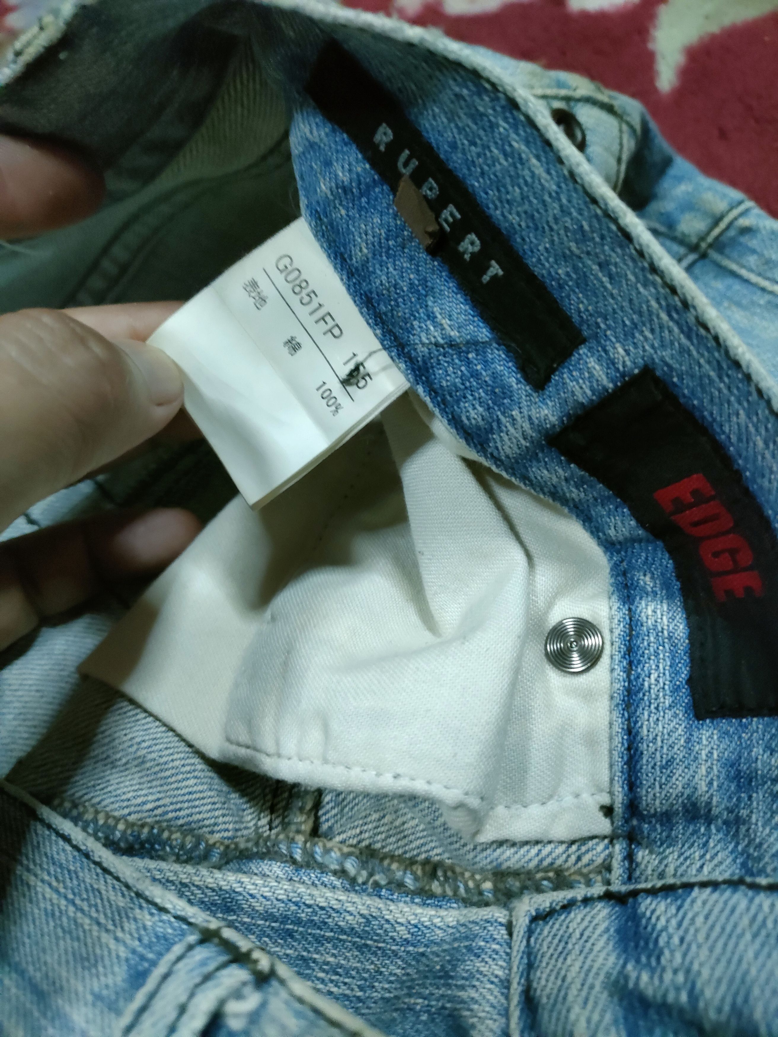 Hysteric Glamour × Japanese Brand Edge Ruppert Japanese Jeans Size US 32 / EU 48 - 6 Thumbnail