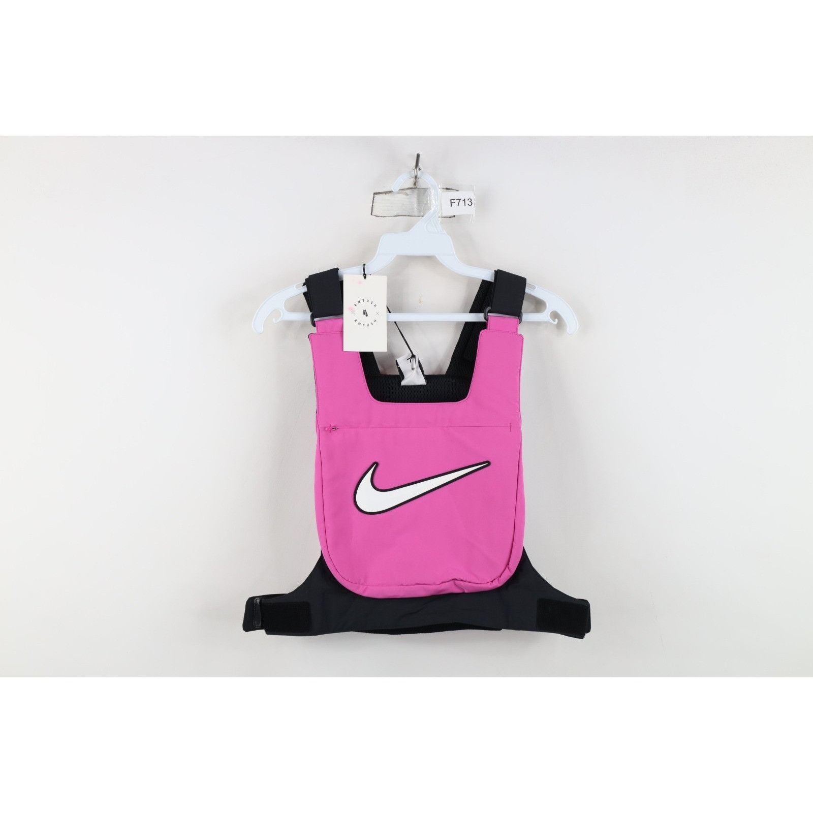 Nike New Nike x Ambush NRG Big Swoosh Tactical Vest Size M / US 6-8 / IT 42-44 - 1 Thumbnail