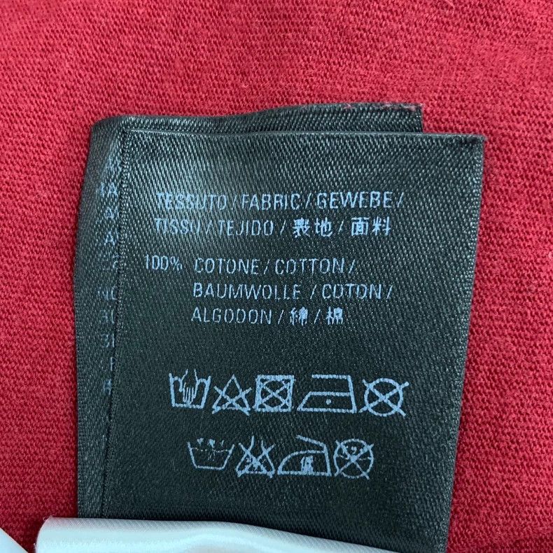 Other Balenciaga Red logo monogrammed cotton crewneck short-slee Size US M / EU 48-50 / 2 - 7 Thumbnail