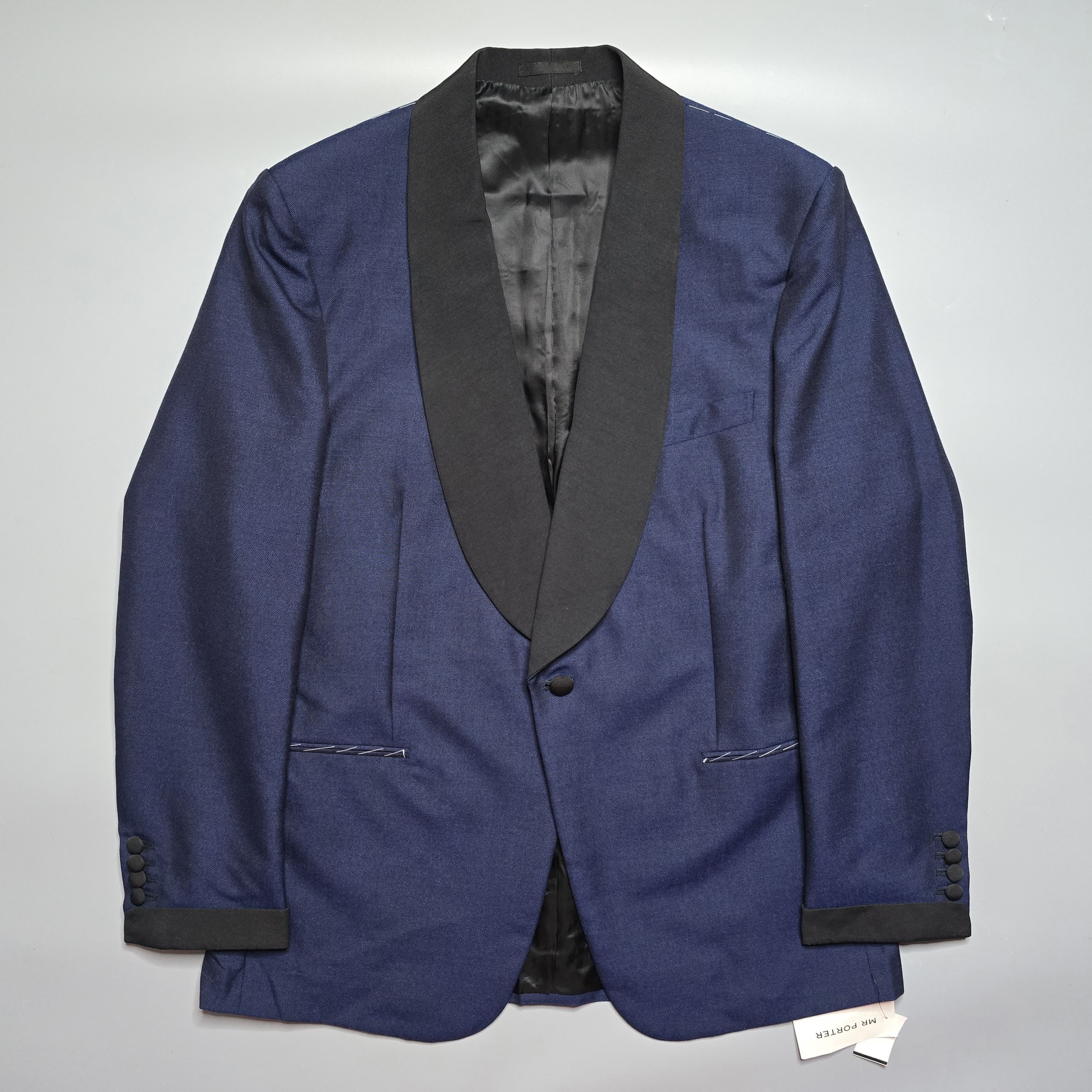 Kingsman Kingsman - Wool Mohair Tuxedo Jacket Size 44R - 1 Thumbnail