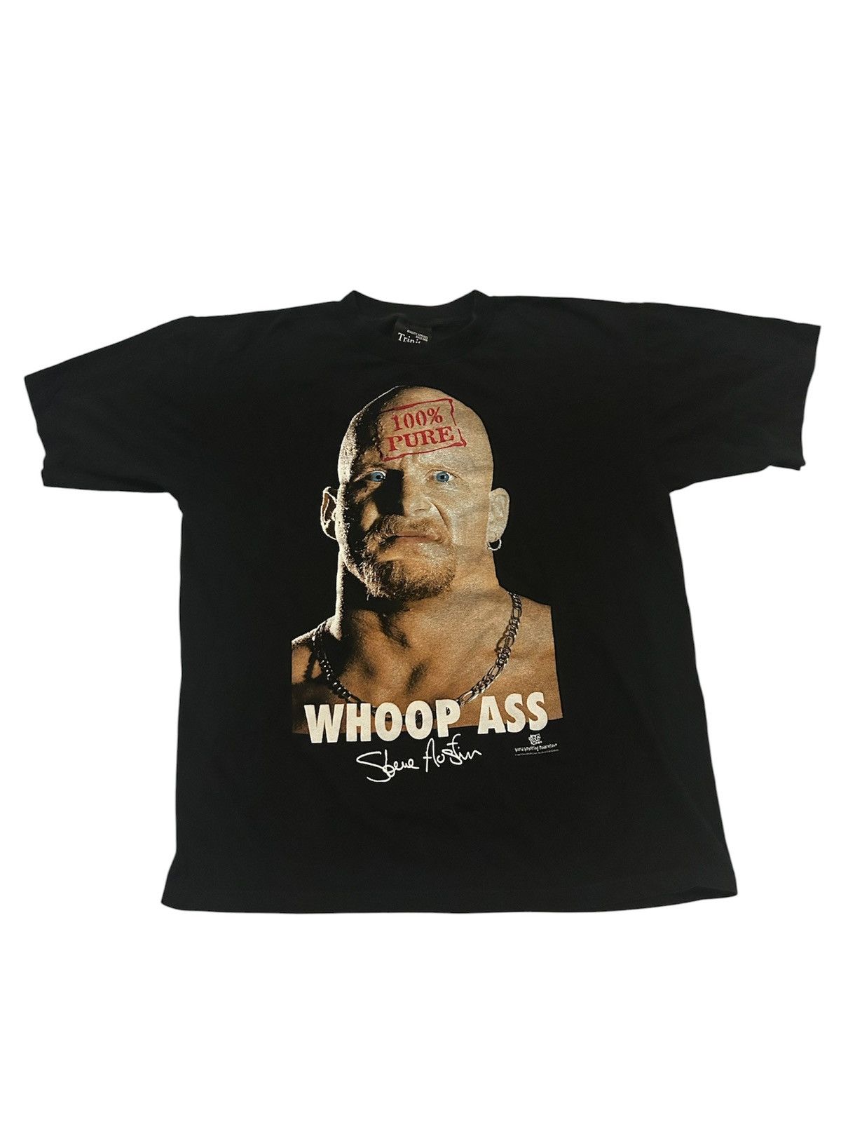 Vintage WWF Stone Cold Steve Austin t-shirt Size US XL / EU 56 / 4 - 1 Thumbnail