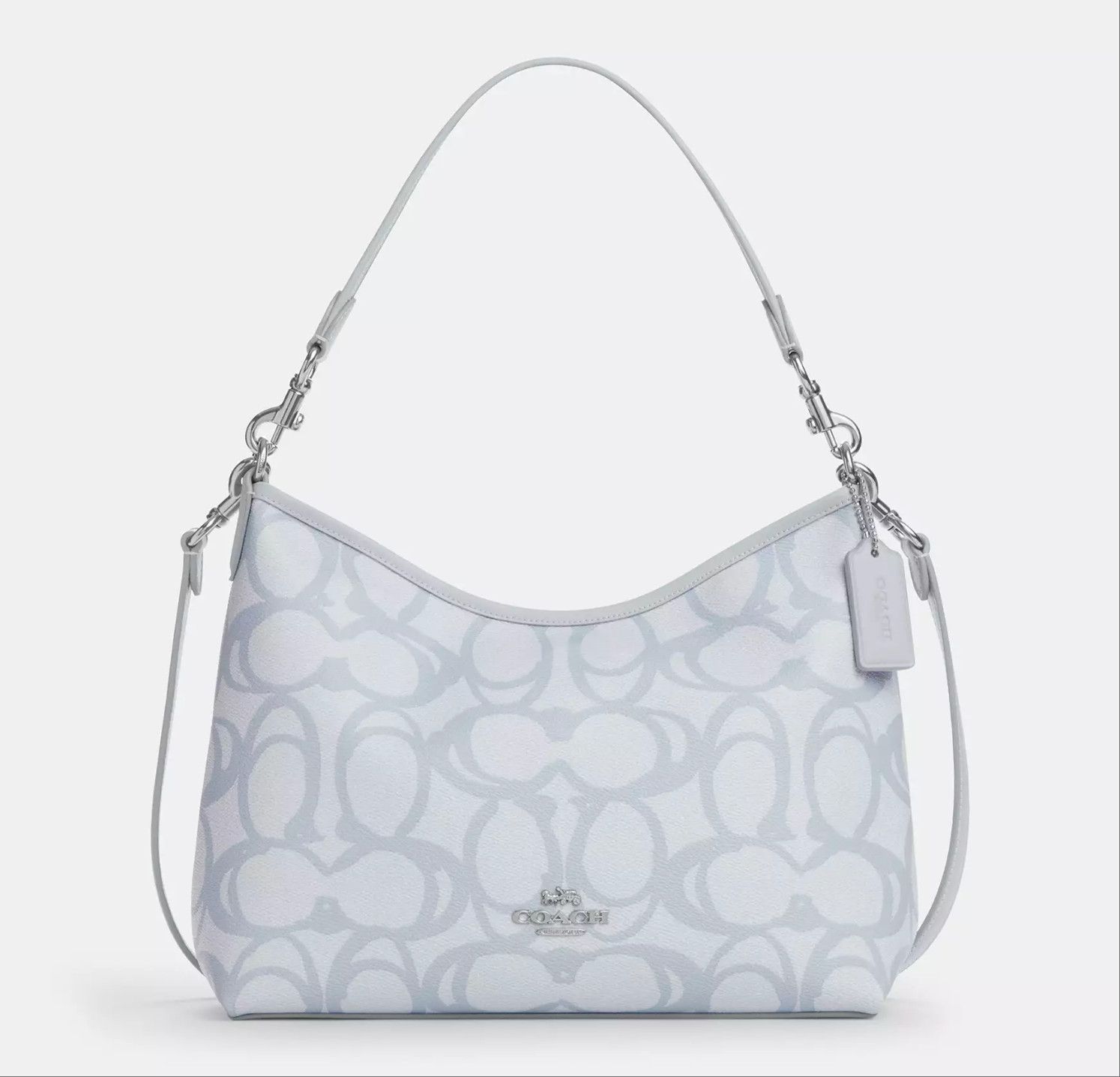 Coach Laurel Shoulder Bag In Sketch Signature Canvas CBH87 Size ONE SIZE - 8 Thumbnail