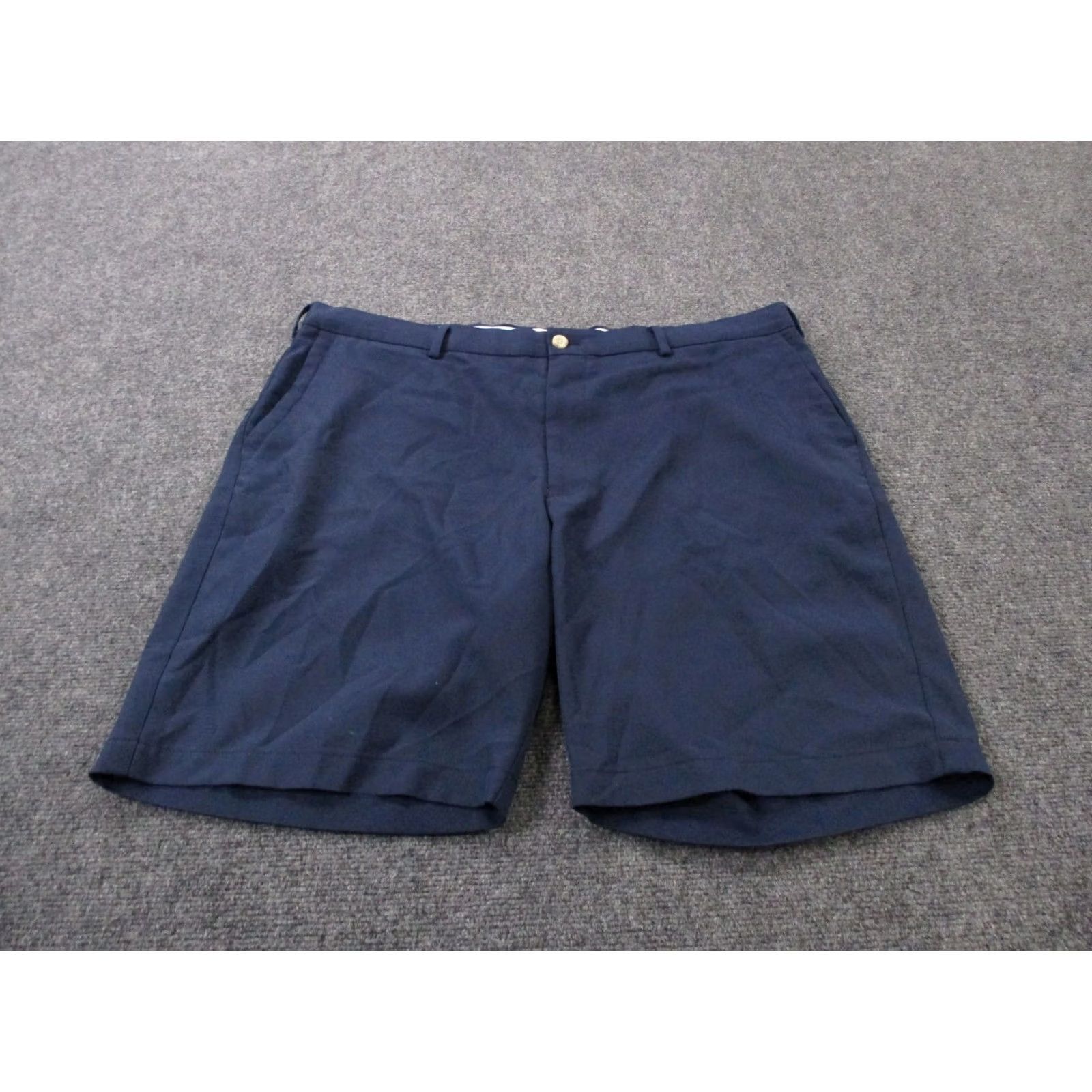 Peter Millar Peter Millar Shorts 38 Navy Blue Chino Performance Outdoors Golf Stretch Classic Pants Size US 38 / EU 54 - 2 Thumbnail