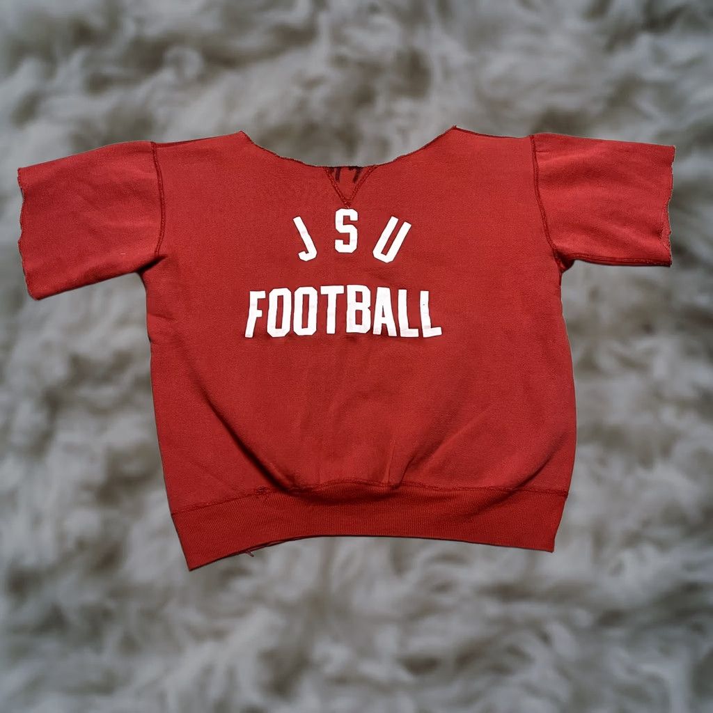 Vintage VINTAGE Sweatshirt Mens XL Red 90s Sports Football Gamecocks Graphic Print Pullover Size US XL / EU 56 / 4 - 1 Thumbnail