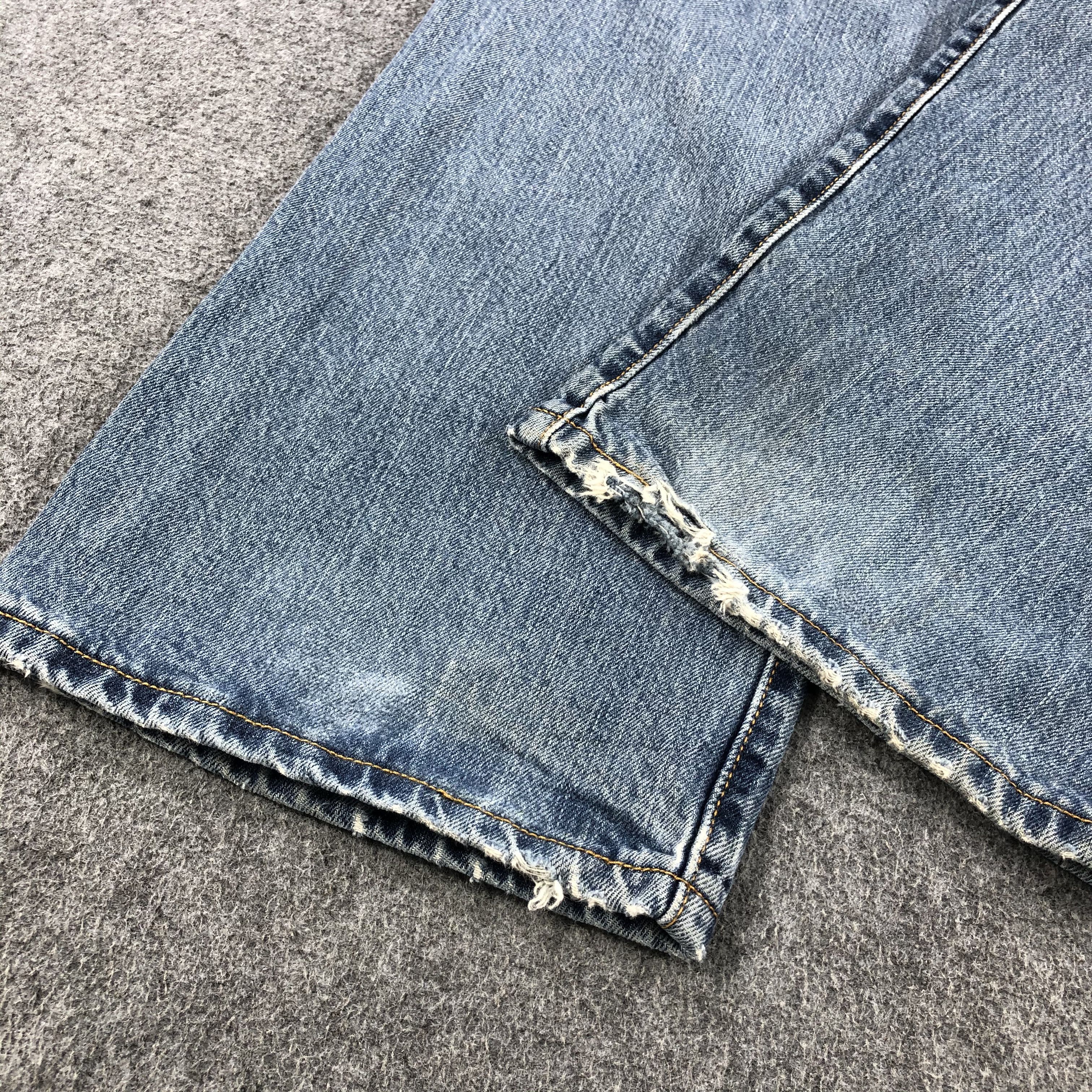 Levi's Vintage 90s Blue Wash Levis 501 Jeans-J1467 Size US 40 / EU 56 - 6 Thumbnail