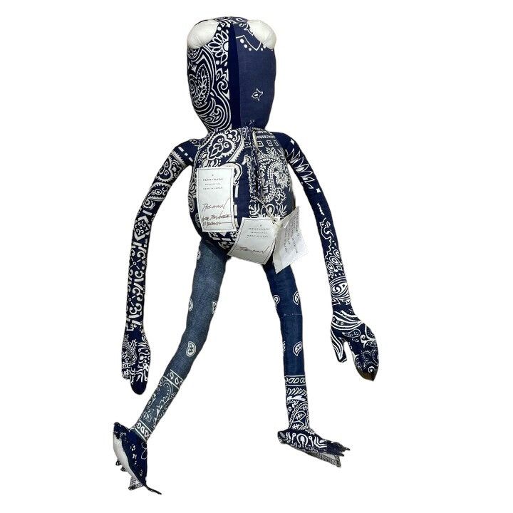 READYMADE READYMADE BANDANA FROG MAN (navy) Size ONE SIZE - 13 Thumbnail