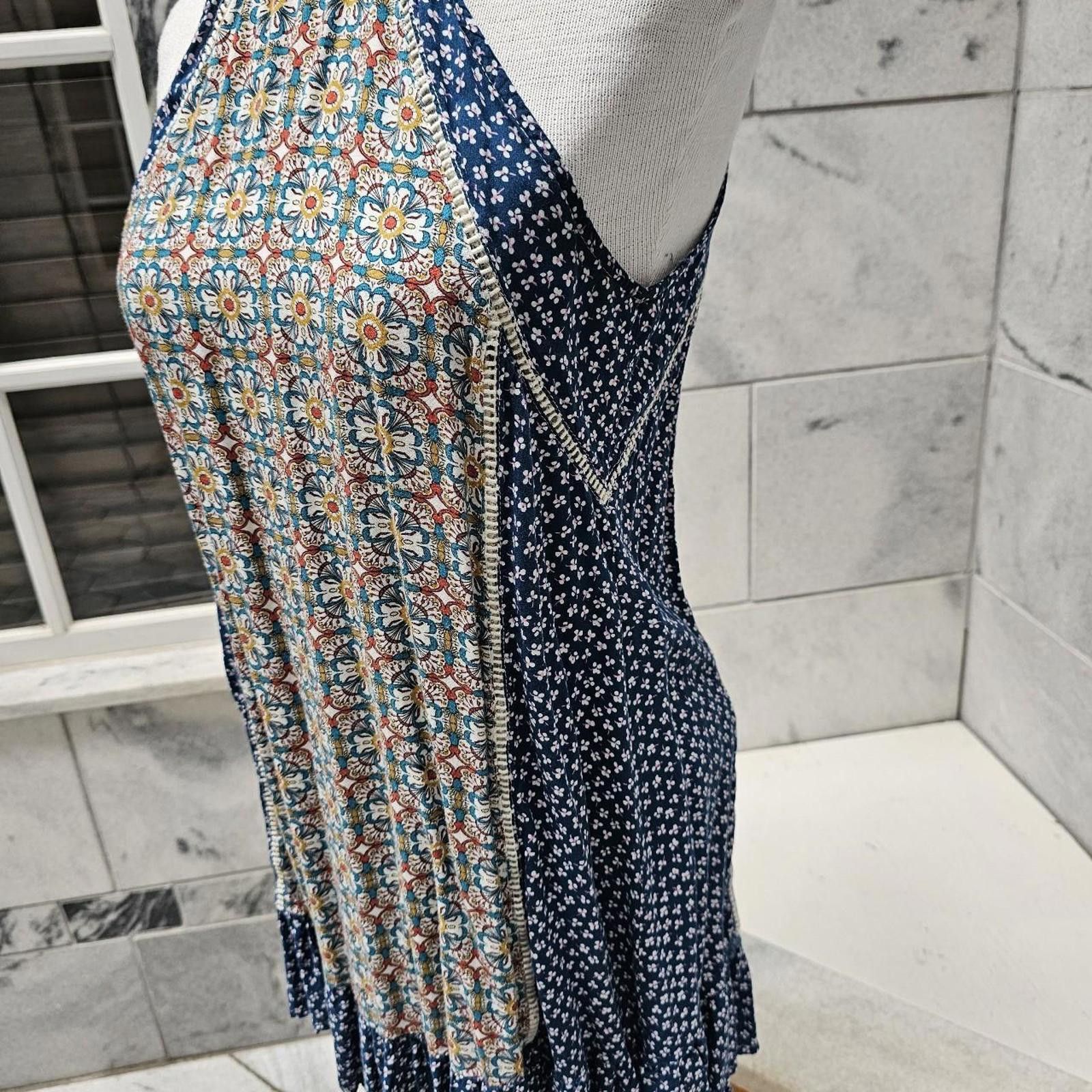 Designer Umgee U.S.A. Women's Floral Print Halter Dress Size S / US 4 / IT 40 - 5 Thumbnail