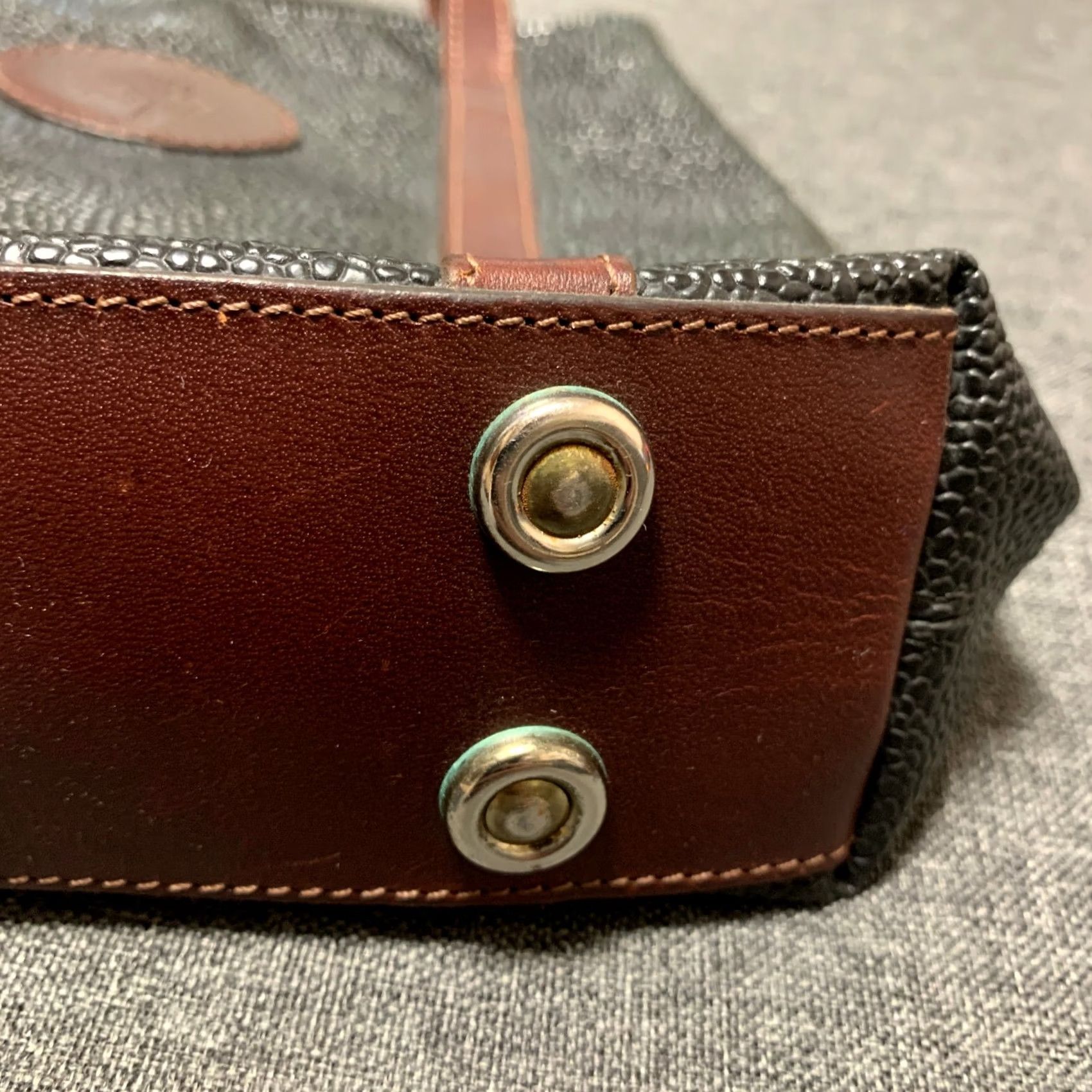 Mulberry Mulberry Small Bag Clutch Vintage Brown Leather Mulberry Clutch Womens Vintage Bag Small Mulberry Brown Leather Clutch Women Size ONE SIZE - 6 Thumbnail