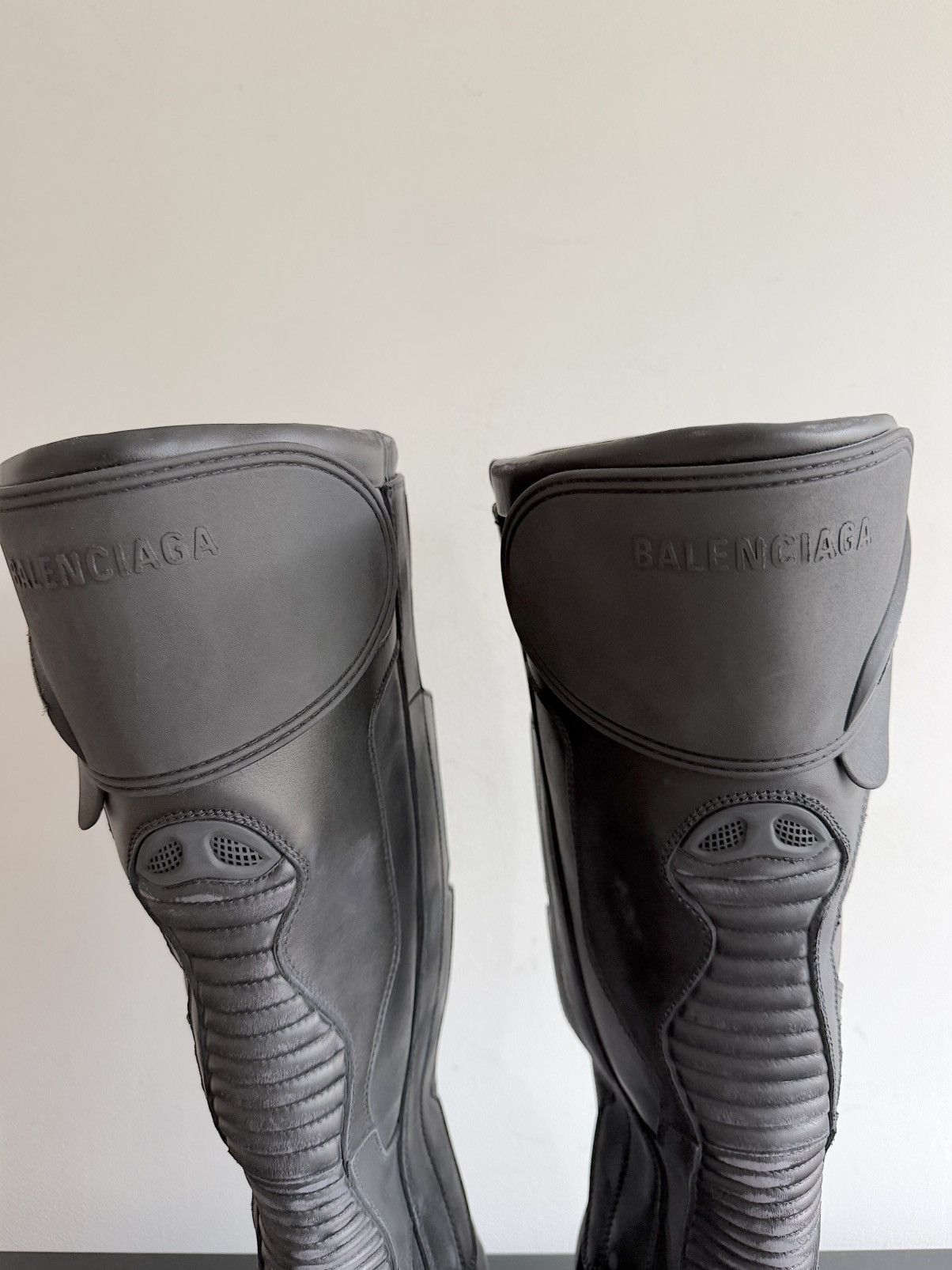 Balenciaga New Winter 23 Biker Boots (46) Size US 13 / EU 46 - 5 Thumbnail