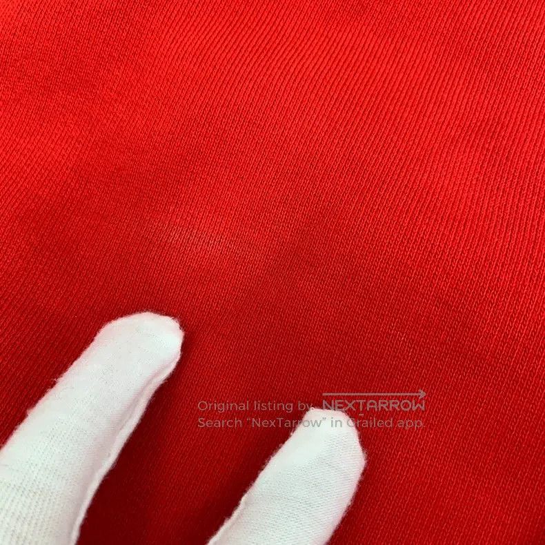 Gucci gucci Red floral bee embroidered cotton round-neck long-sl Size US XS / EU 42 / 0 - 8 Thumbnail