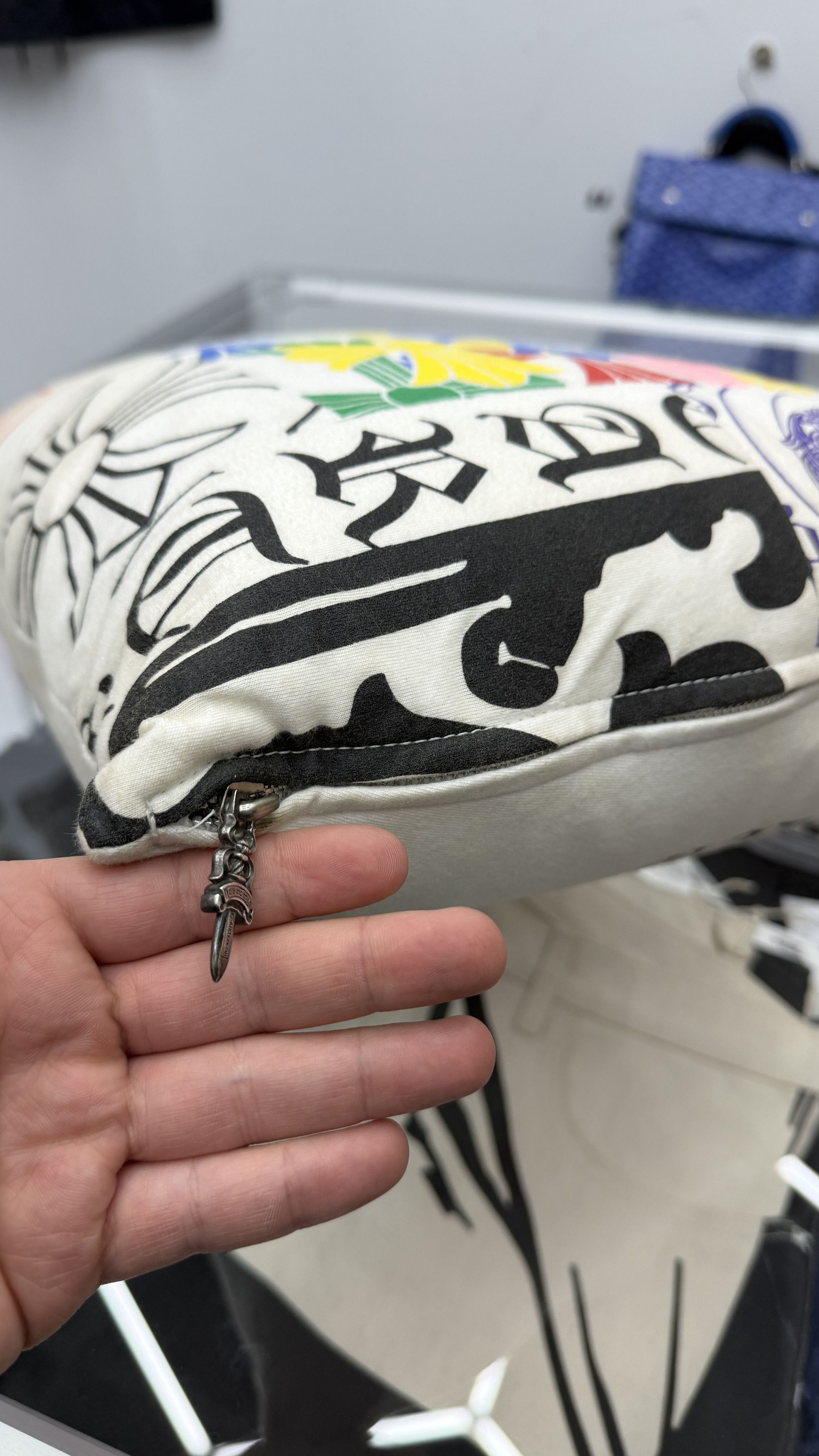 Chrome Hearts Chrome Hearts 1 Of 1 Multi Logo Pillow Size ONE SIZE - 6 Thumbnail