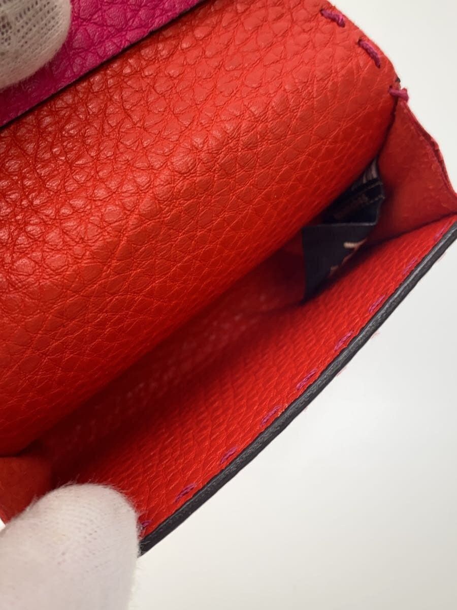 Fendi Fendi Leather Card Case Pink Size ONE SIZE - 5 Thumbnail