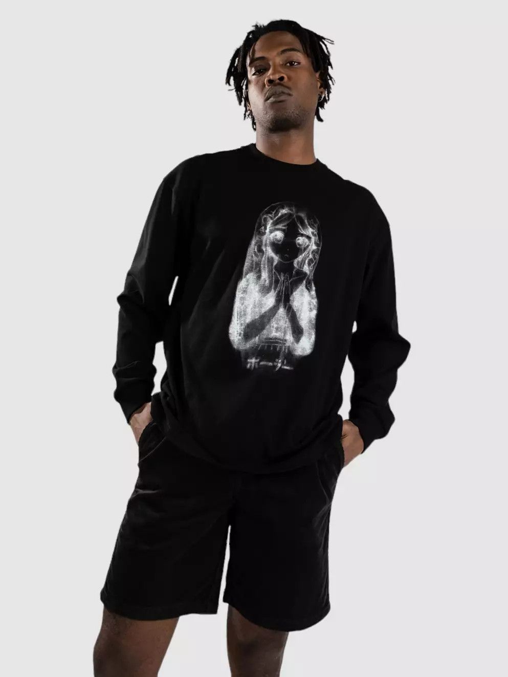 Polar Skate Co. Polar skate long sleeves shirts saint kawaii black size S Size US S / EU 44-46 / 1 - 1 Thumbnail