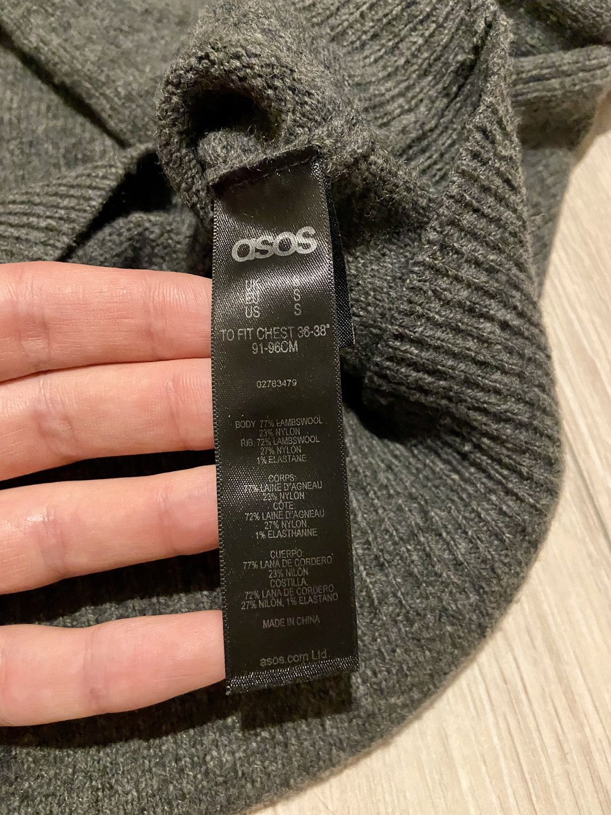 Asos Asos vintage classic knit wool cardigan Size US M / EU 48-50 / 2 - 4 Thumbnail