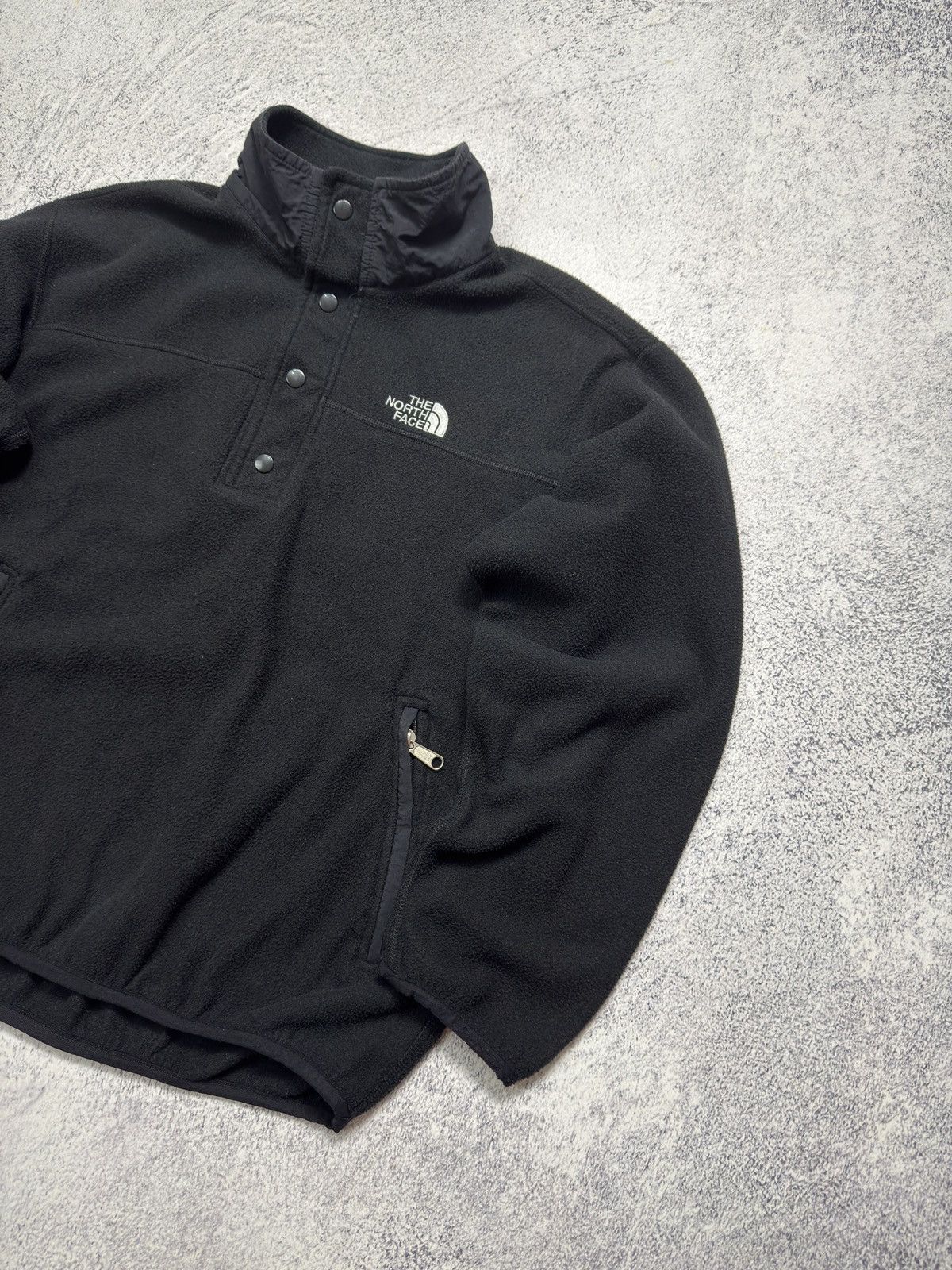 The North Face The North Face TKA 100 Snap-Neck Fleece Pullover Black Size US M / EU 48-50 / 2 - 3 Thumbnail