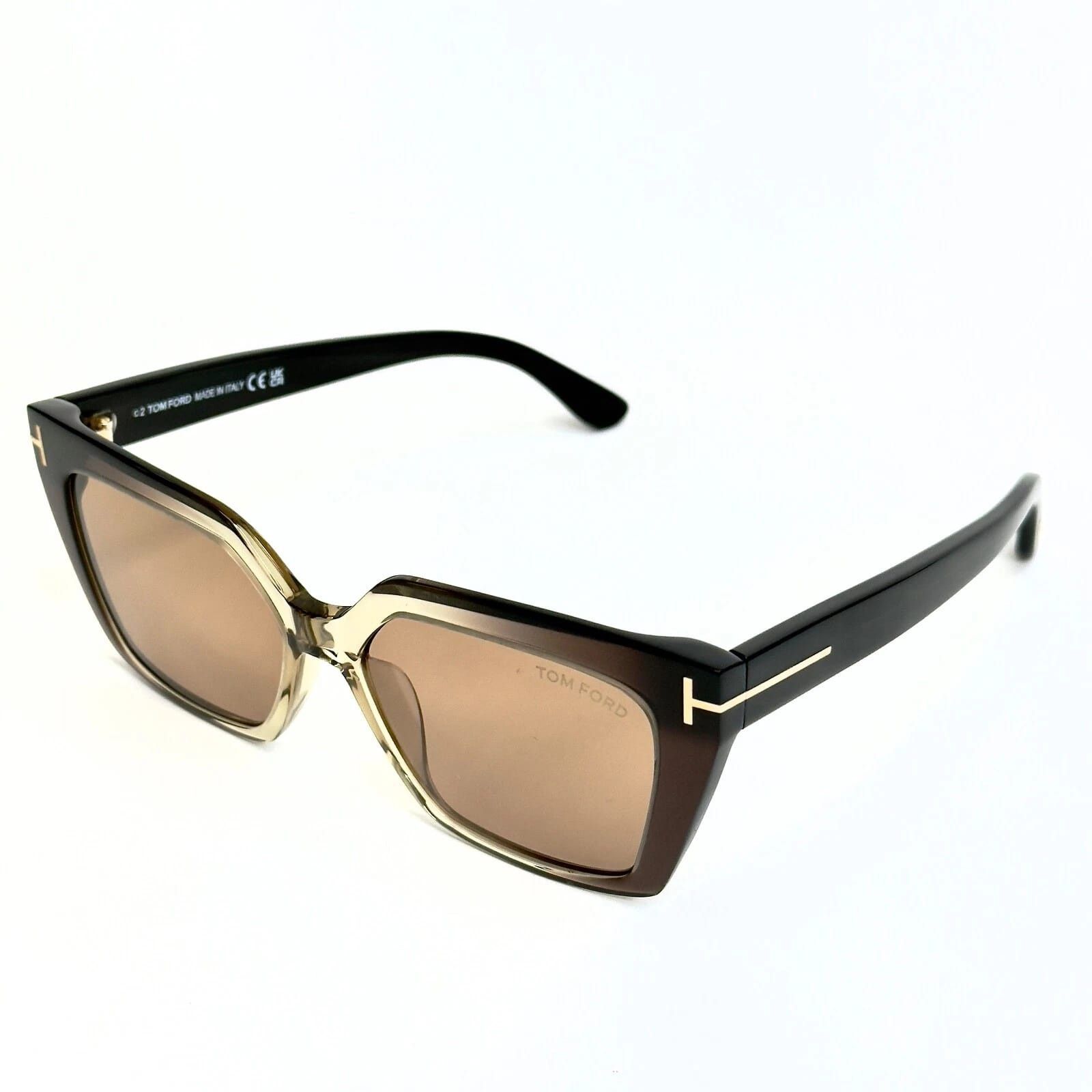 Tom Ford TOM FORD WINONA TF1030 47J Black Modern Sunglasses 1030 Size ONE SIZE - 6 Thumbnail