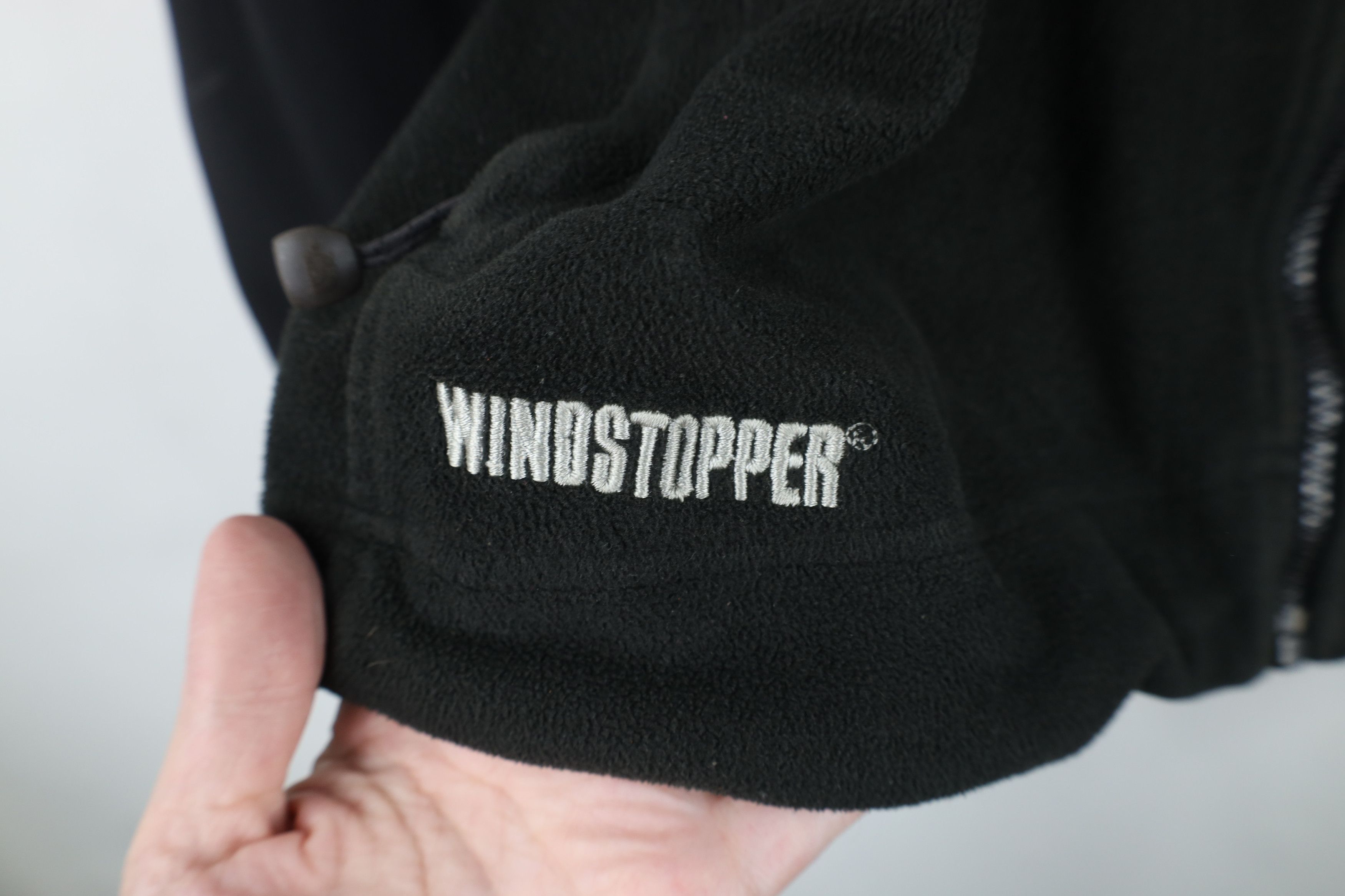 The North Face Vintage The North Face Windstopper Fleece Jacket Black Size L / US 10 / IT 46 - 6 Thumbnail