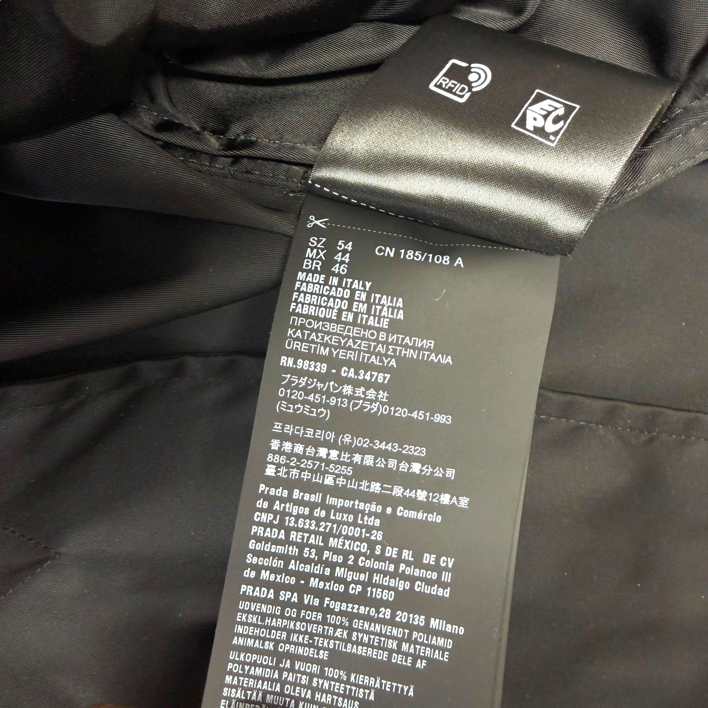 Prada Prada Re-Nylon Safari Jacket 54 (XL) Size US XL / EU 56 / 4 - 7 Thumbnail