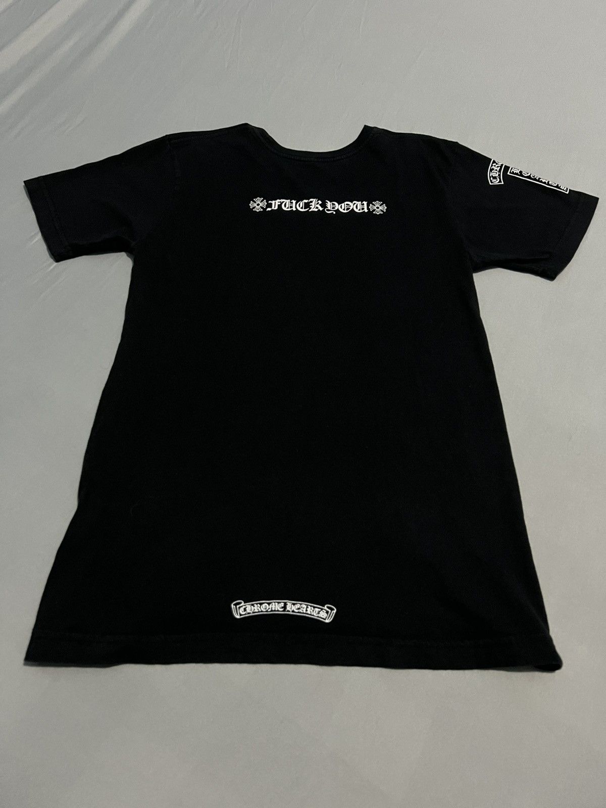 Chrome Hearts CHROME HEARTS F*CK YOU TEE Size US M / EU 48-50 / 2 - 2 Thumbnail
