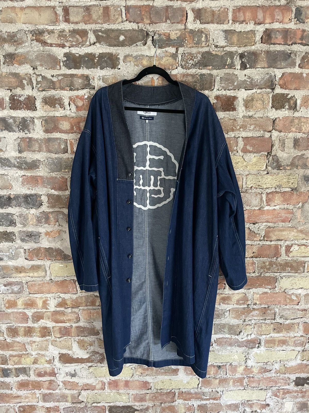 FDMTL FDMTL Haori Jacket - Denim Size US XL / EU 56 / 4 - 2 Thumbnail