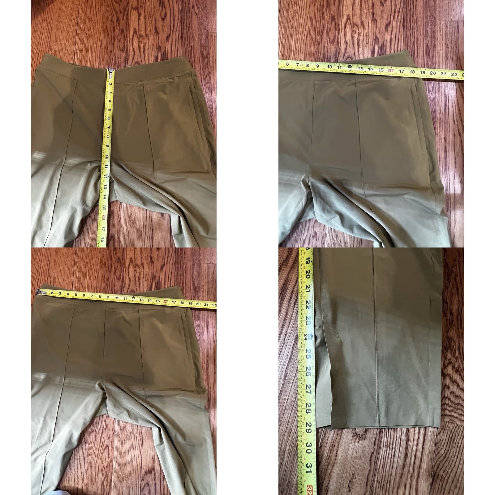 Athleta ATHLETA Brooklyn Heights Vienna Slim Pants Size 16 Jogger Women's Sl﻿im Tapered Pockets Yellow Athleisure Activewear Size 38" / US 16 / IT 52 - 9 Thumbnail