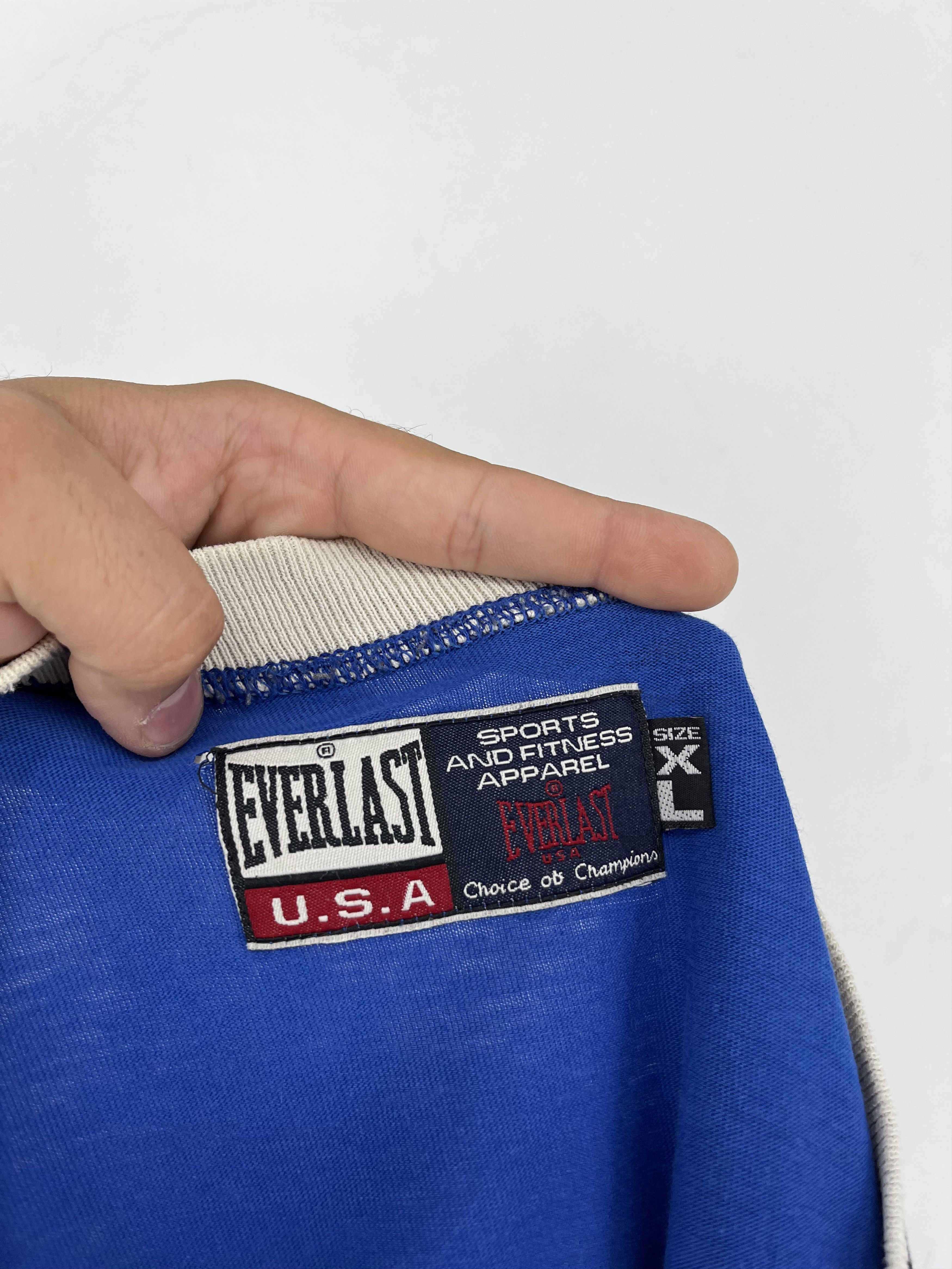 Everlast Vintage 80s Everlast Team USA Ringer Graphic T shirt Adult Size US XL / EU 56 / 4 - 12 Thumbnail