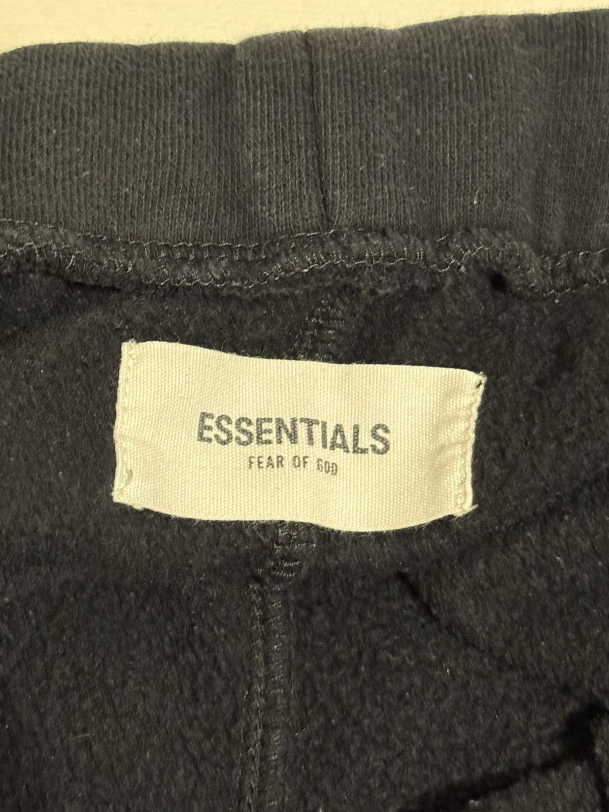 Fear of God 🔥Fear of God Essentials FW18 Stripe Sweatpants SZ Med Black Size US 33 - 10 Thumbnail