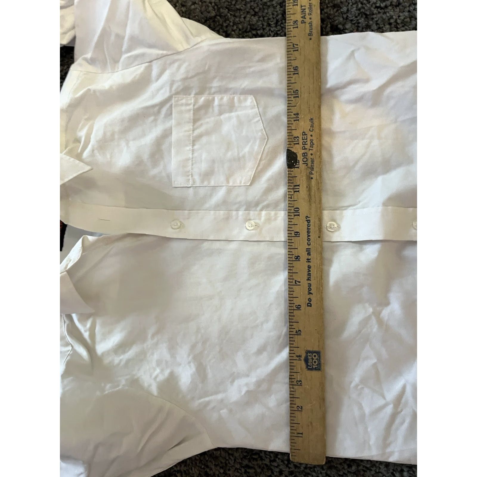 Dockers DOCKERS JUNIOR MEN’S WHITE SHIRTS COTTON BLEND 14 WHITE SOLID BUTTON SHIRT Size US S / EU 44-46 / 1 - 4 Thumbnail