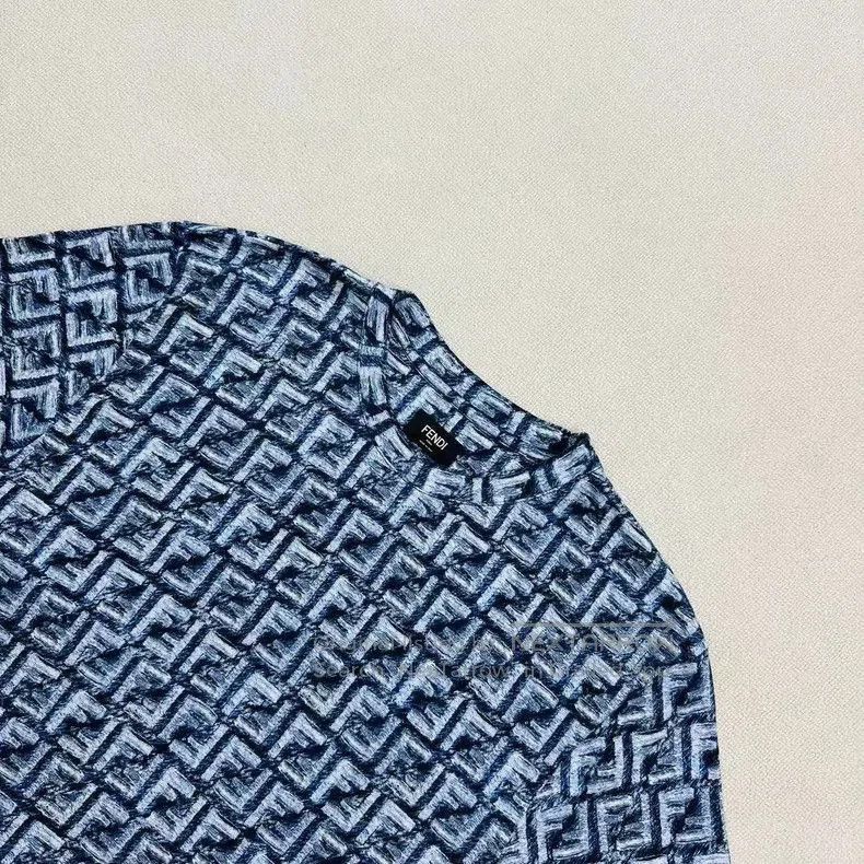 Fendi FENDI SS24 FF Monogram Short Sleeve Tee. Size US S / EU 44-46 / 1 - 3 Thumbnail