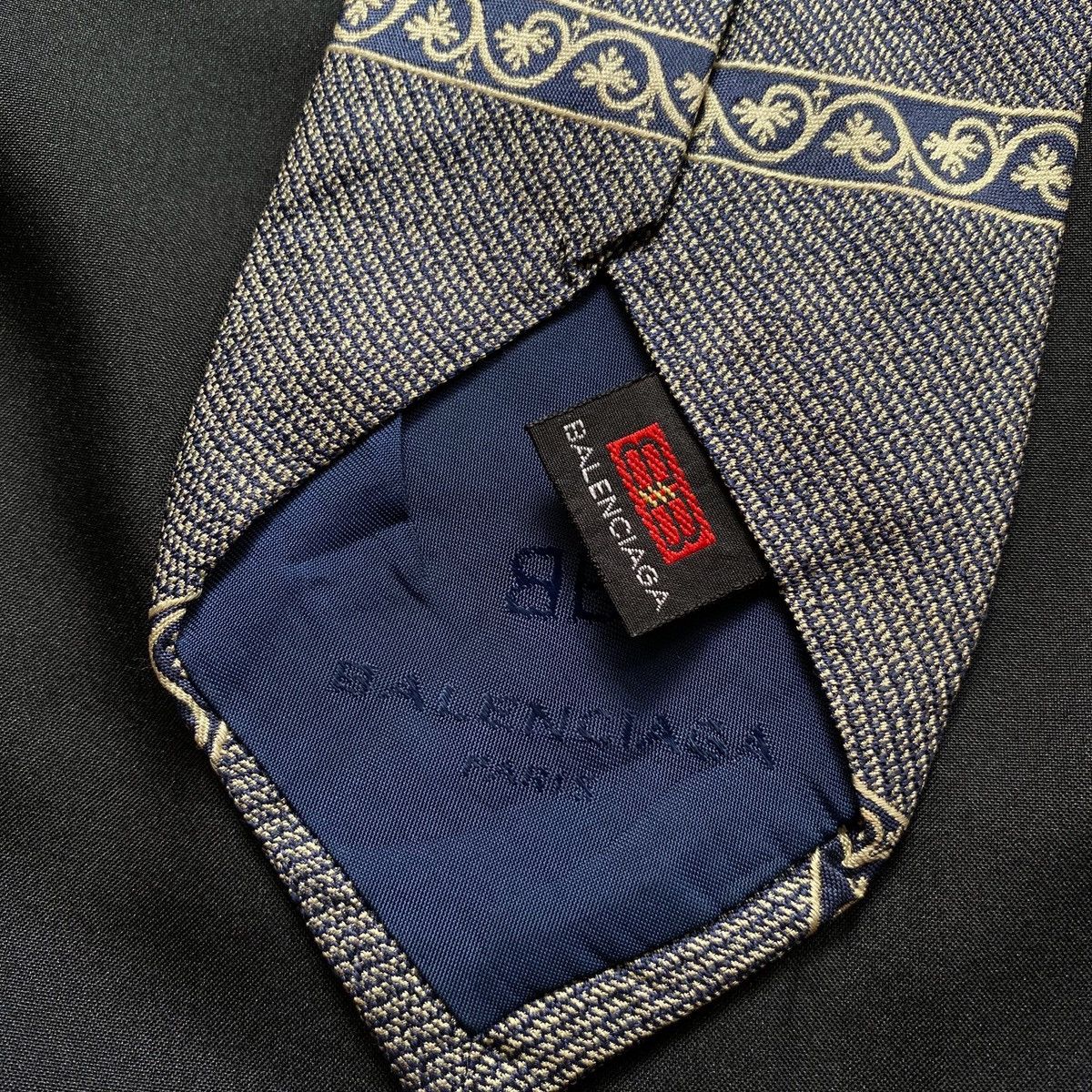 Balenciaga Vintage Balenciaga Tie Size ONE SIZE - 7 Thumbnail
