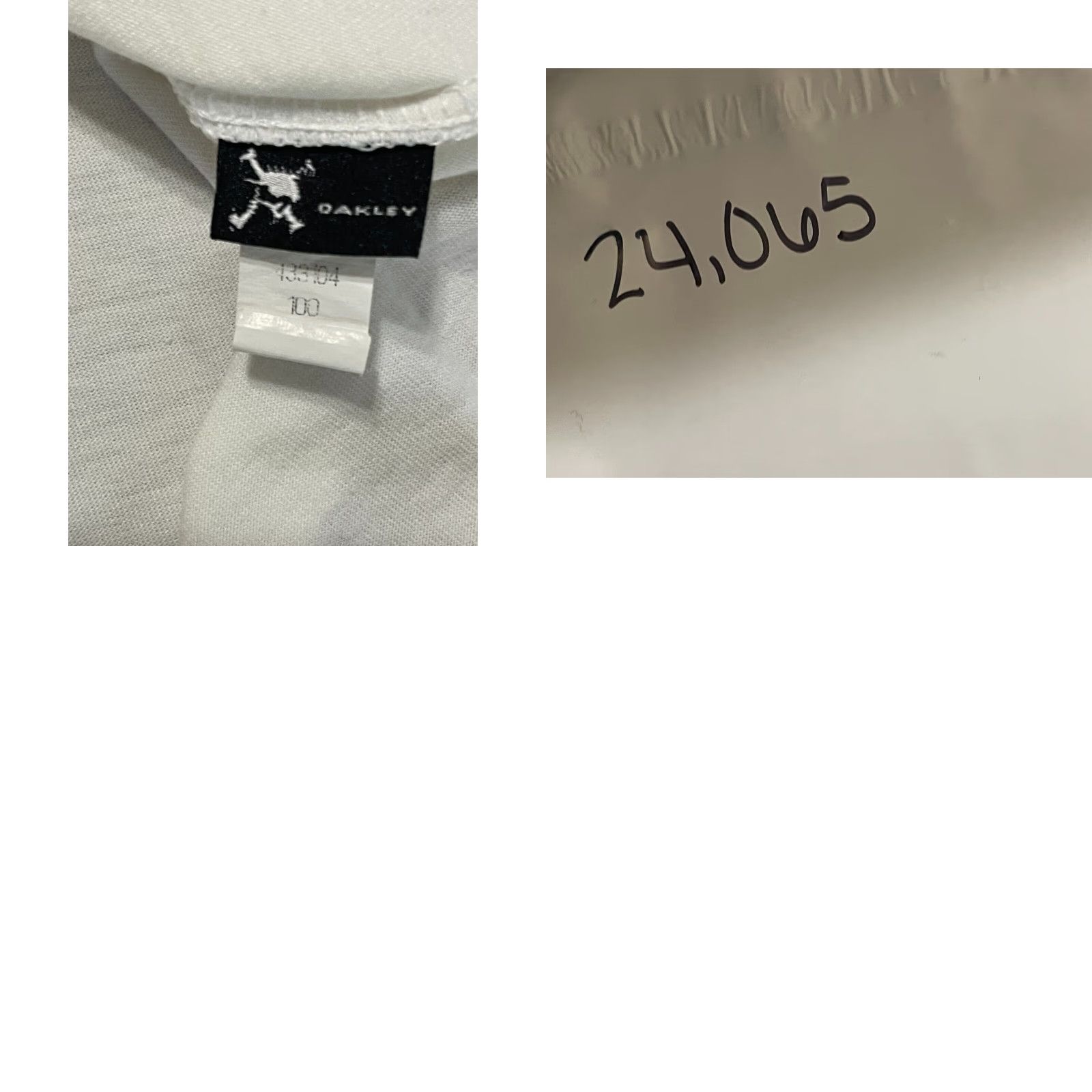 Oakley Oakley Shirt Women's XL White Polo Logo Short Sleeve Tailored Fit Womens Size XL / US 12-14 / IT 48-50 - 8 Thumbnail