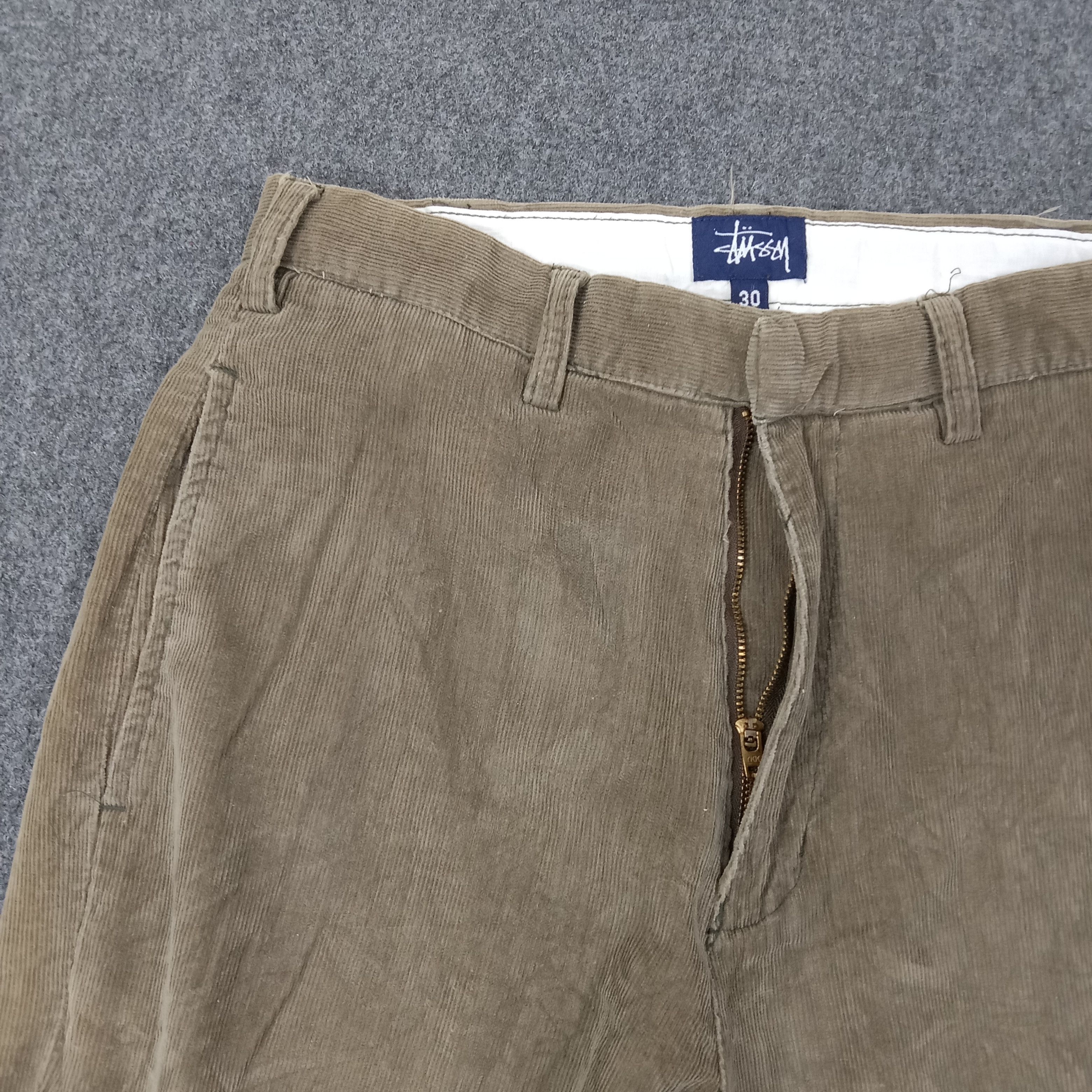 Stussy Stussy American Streetwear Corduroy Pants C228N25 Size US 29 - 6 Thumbnail