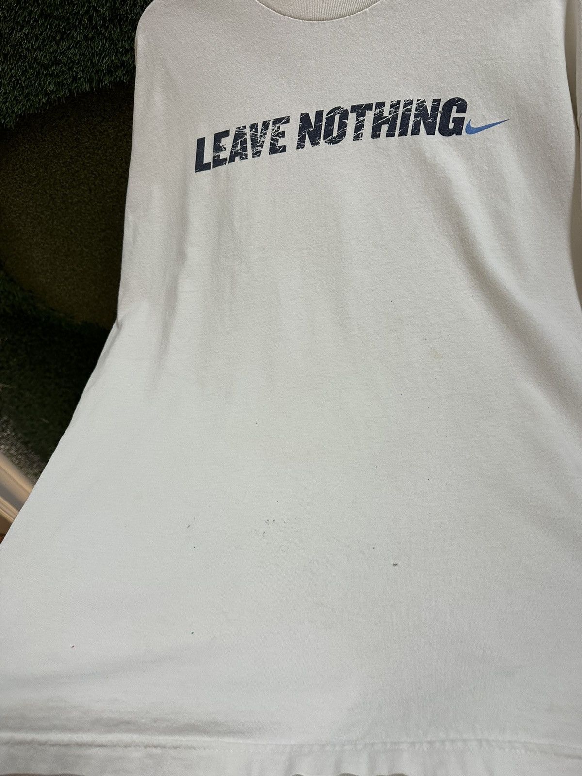 Nike × Vintage Vintage Nike Leave Nothing Spellout T-shirt Size XL Size US XL / EU 56 / 4 - 5 Thumbnail