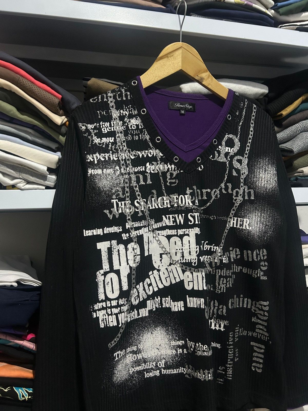Japanese Brand Y2k TimeStep ifsix lgb style Size US L / EU 52-54 / 3 - 2 Thumbnail