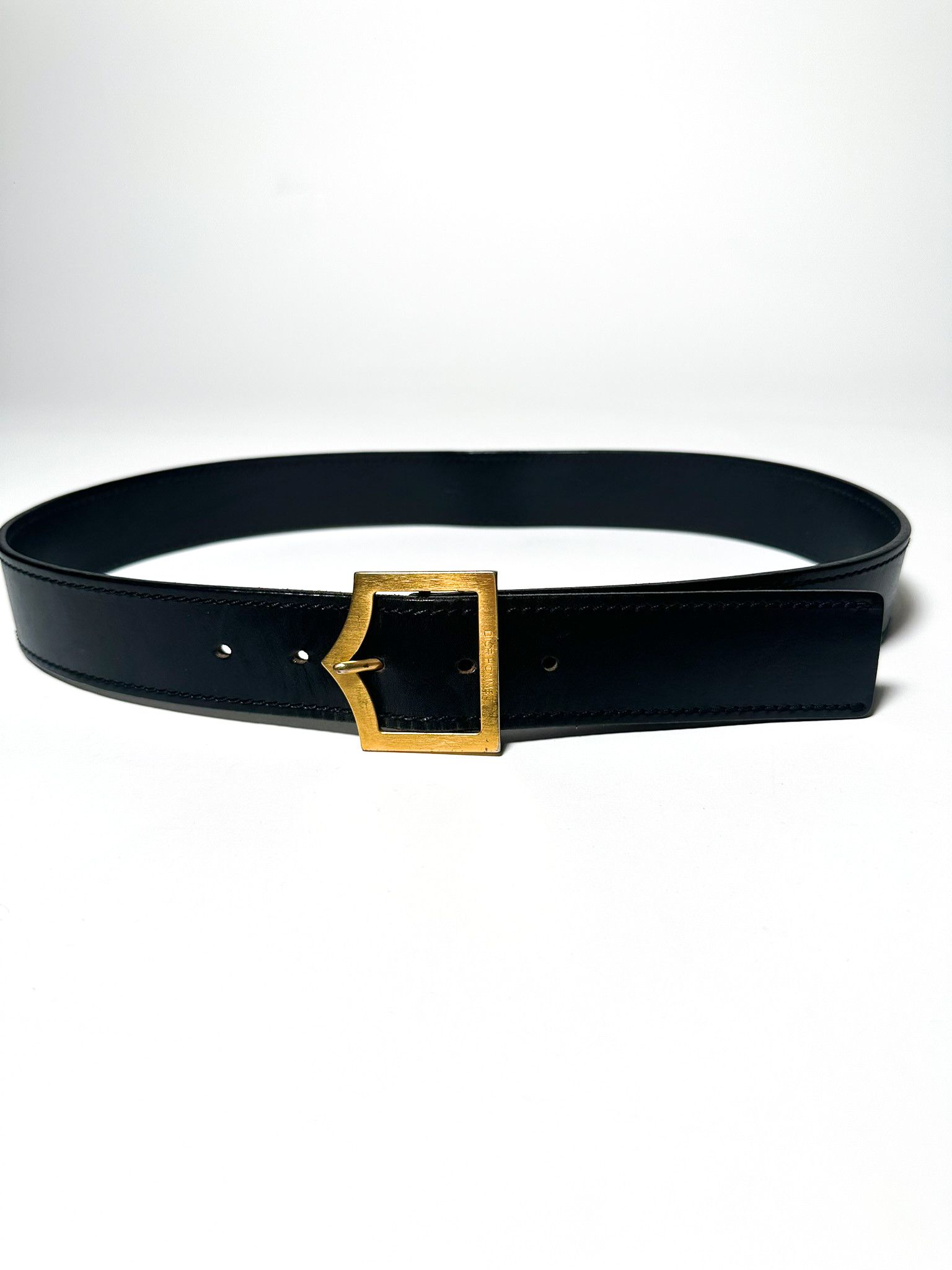Dior × Hedi Slimane Dior Homme SS05 D Point Belt | Grailed