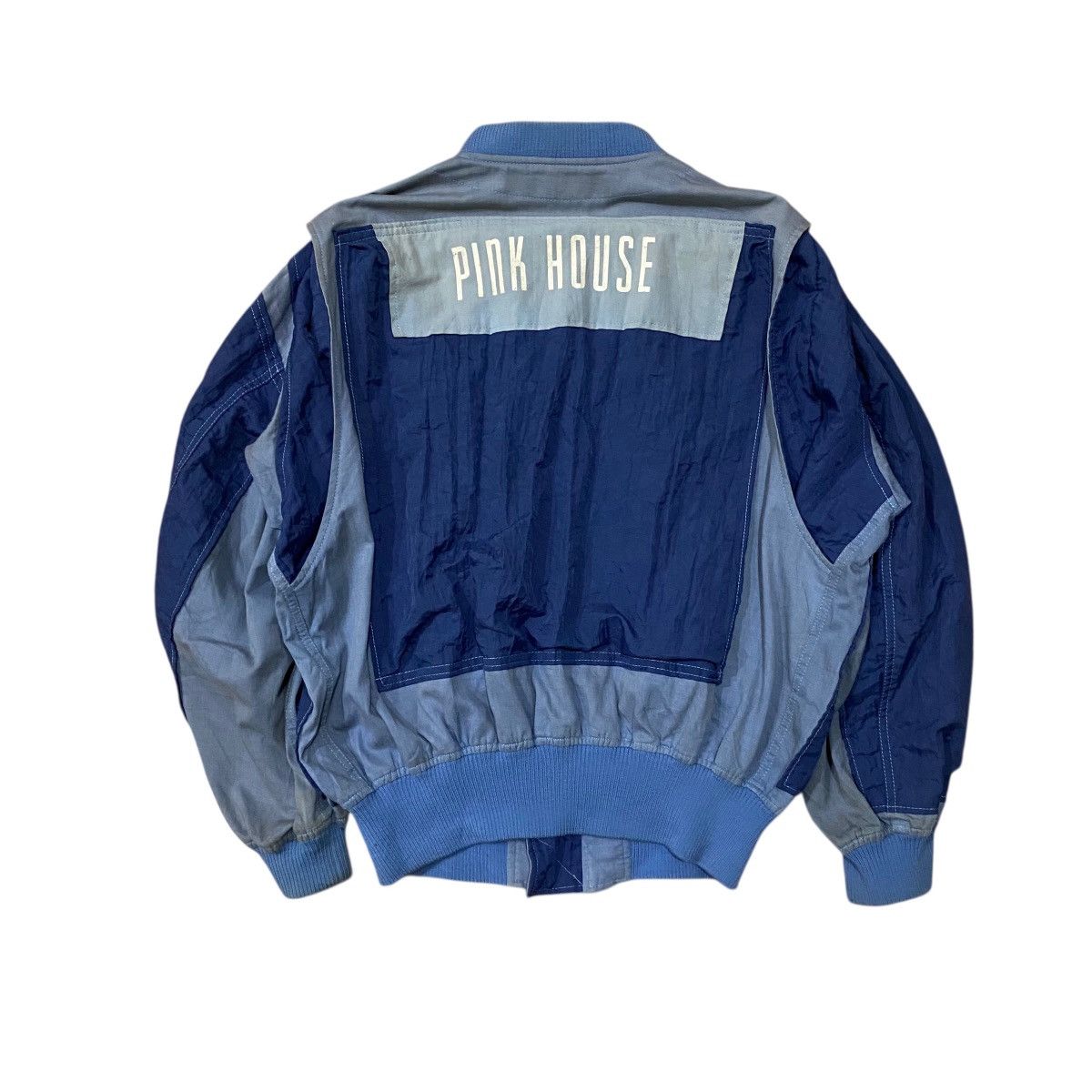 Japanese Brand ☀️Vintage Pink House bomber zipper jacket Size US M / EU 48-50 / 2 - 1 Thumbnail