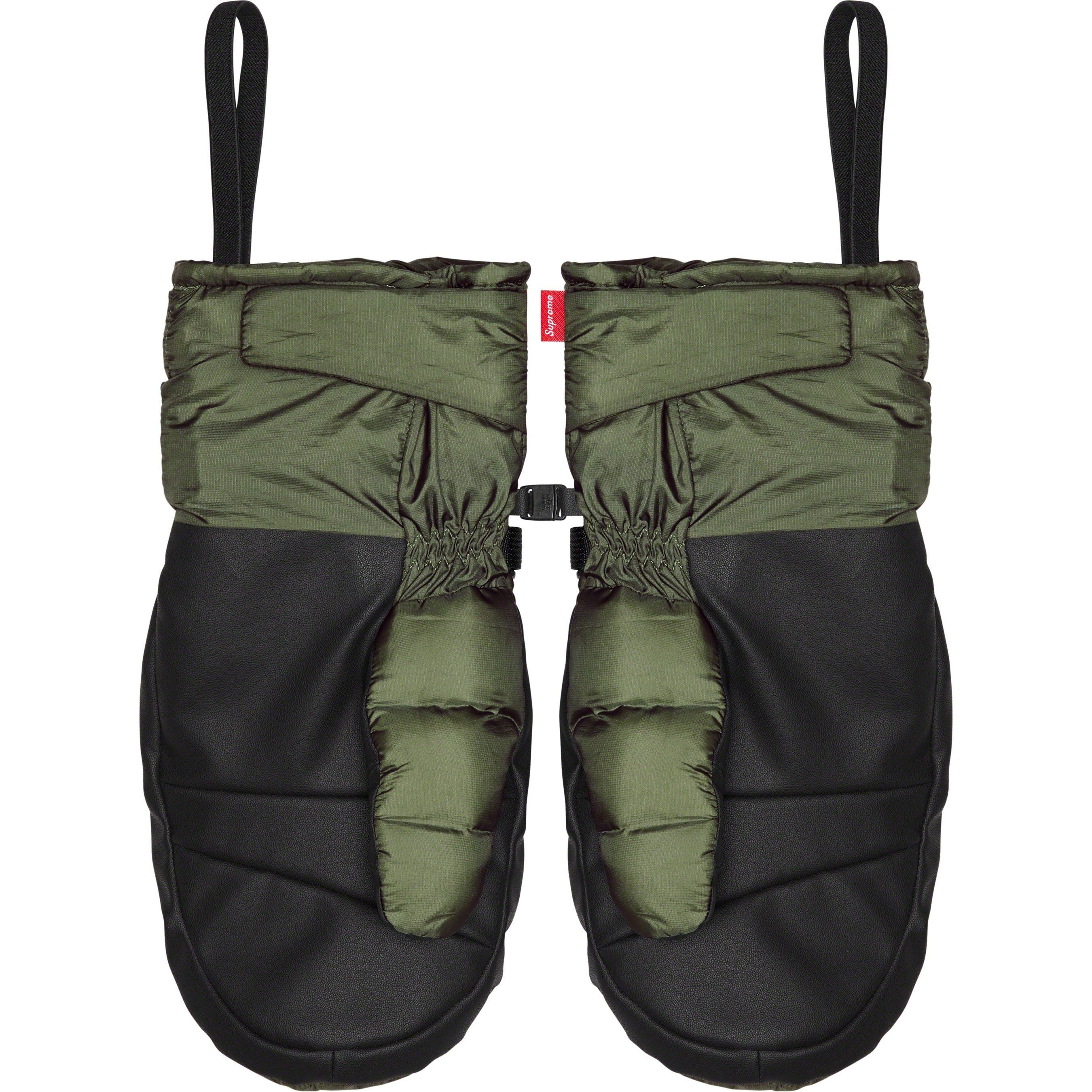 Supreme supreme featherweight down mittens (olive) M Size ONE SIZE - 2 Thumbnail