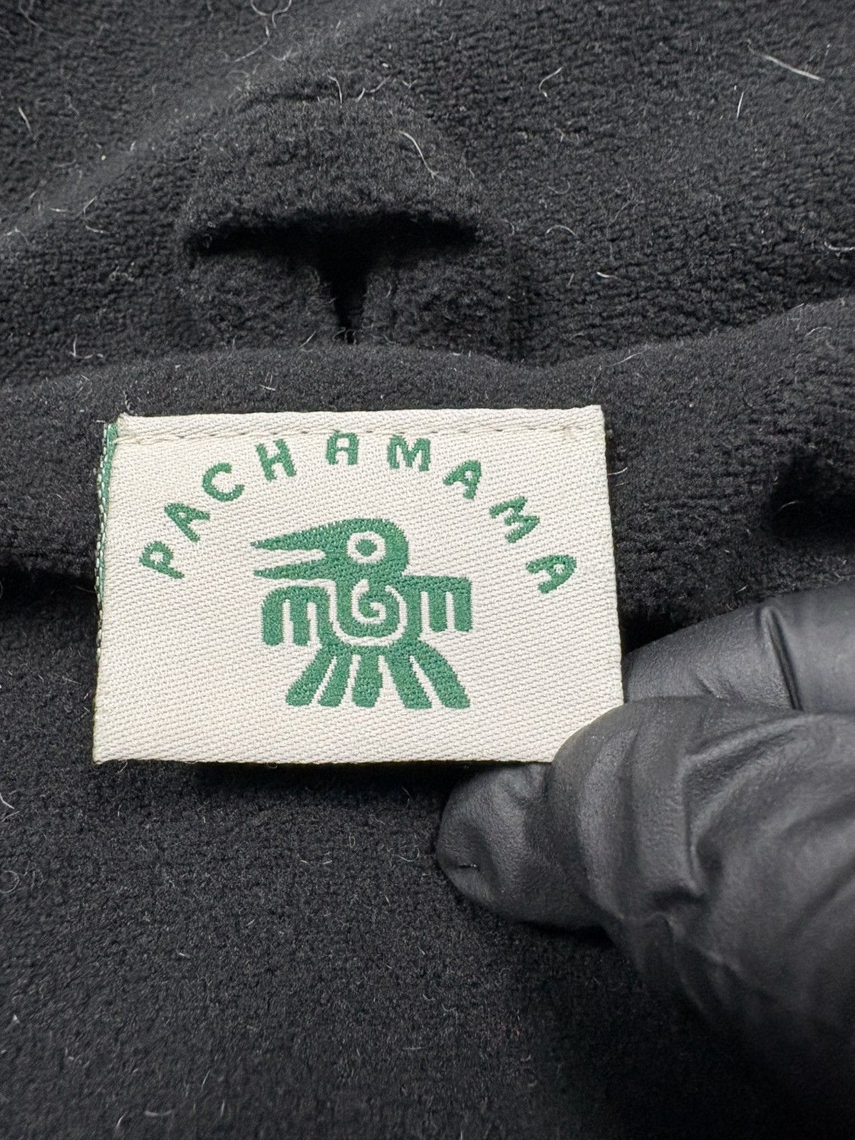 Handmade Pachamama Hand Knit Wool Fleece Lined Nordic Zip Jacket M Size M / US 6-8 / IT 42-44 - 8 Thumbnail