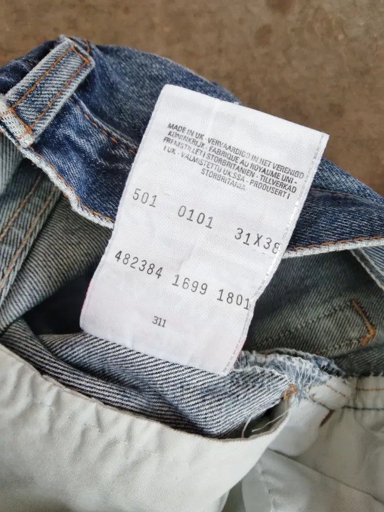 Levi's Vintage Levi's 501 Distressed Jeans 30x24 Size US 30 / EU 46 - 8 Thumbnail