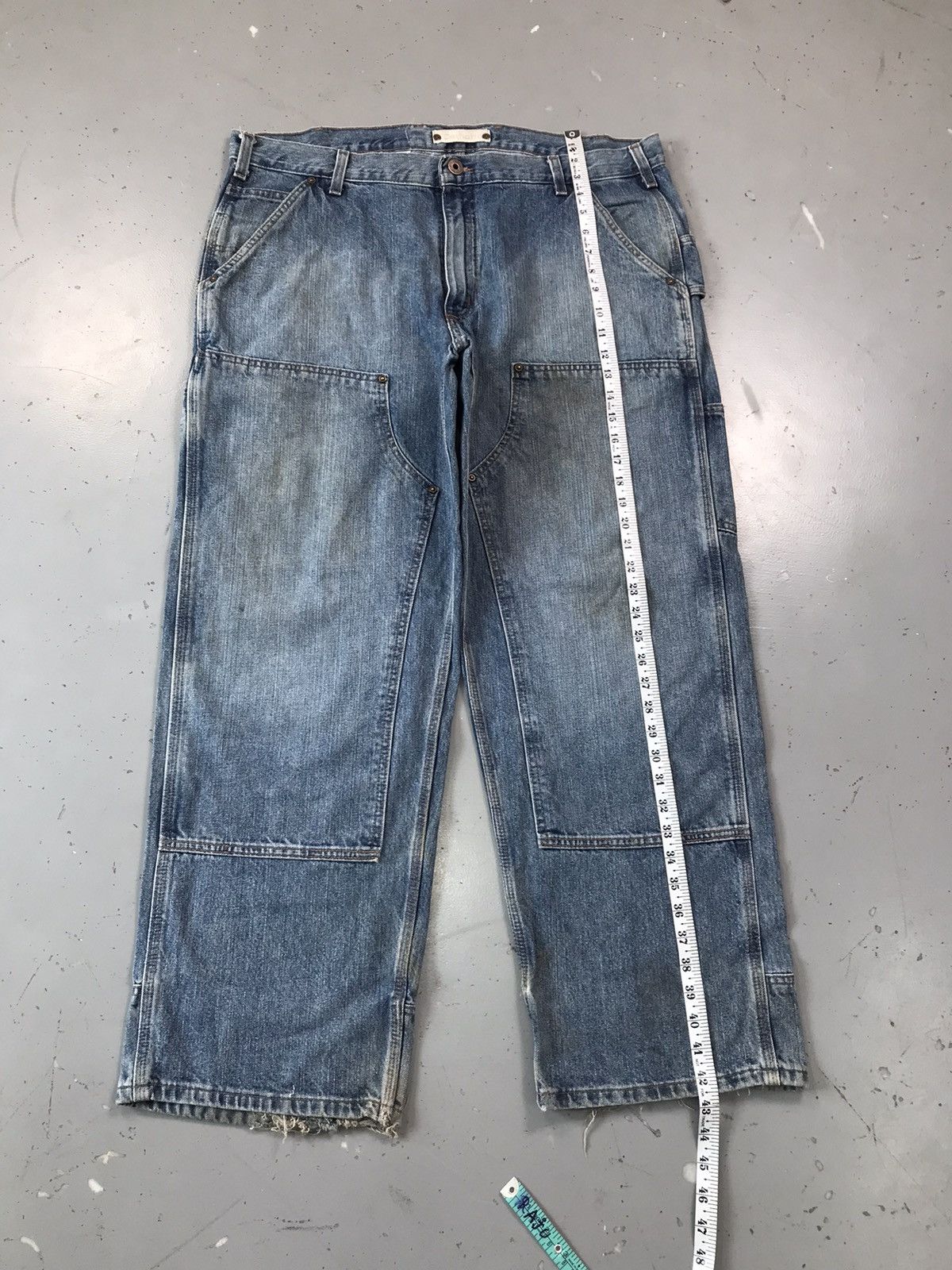 Carhartt Vintage Carhartt B193 LVN dusty double knee denim Size US 42 / EU 58 - 7 Thumbnail