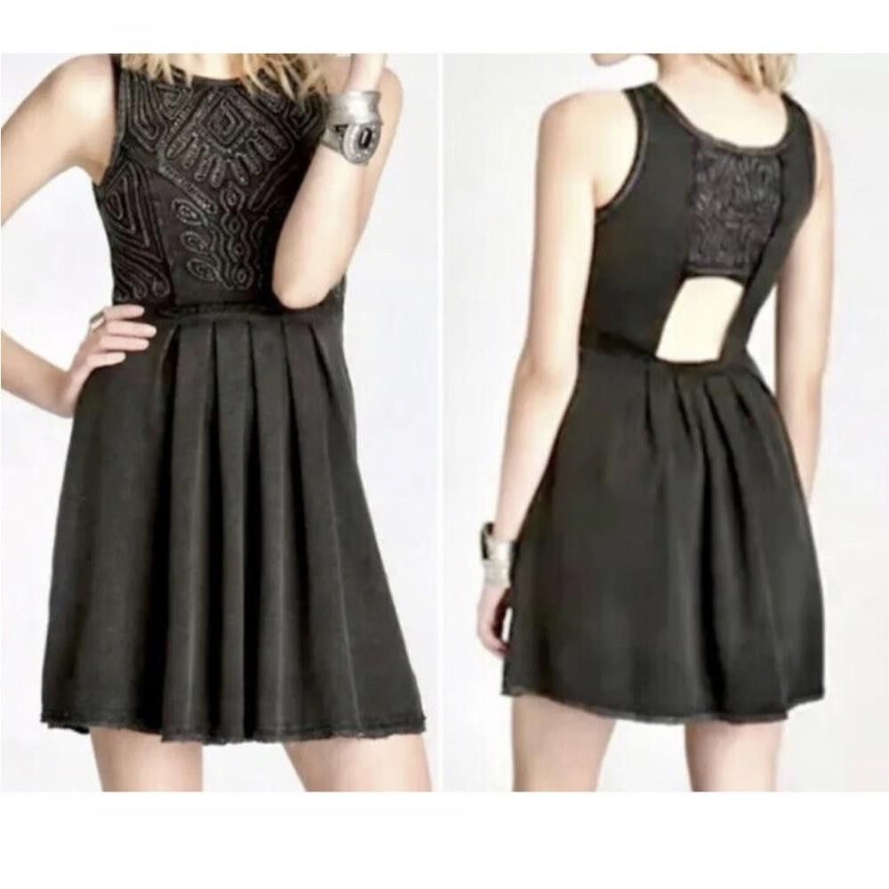 Free People Free People l Beaded Cutout Dress Small Size S / US 4 / IT 40 - 1 Thumbnail