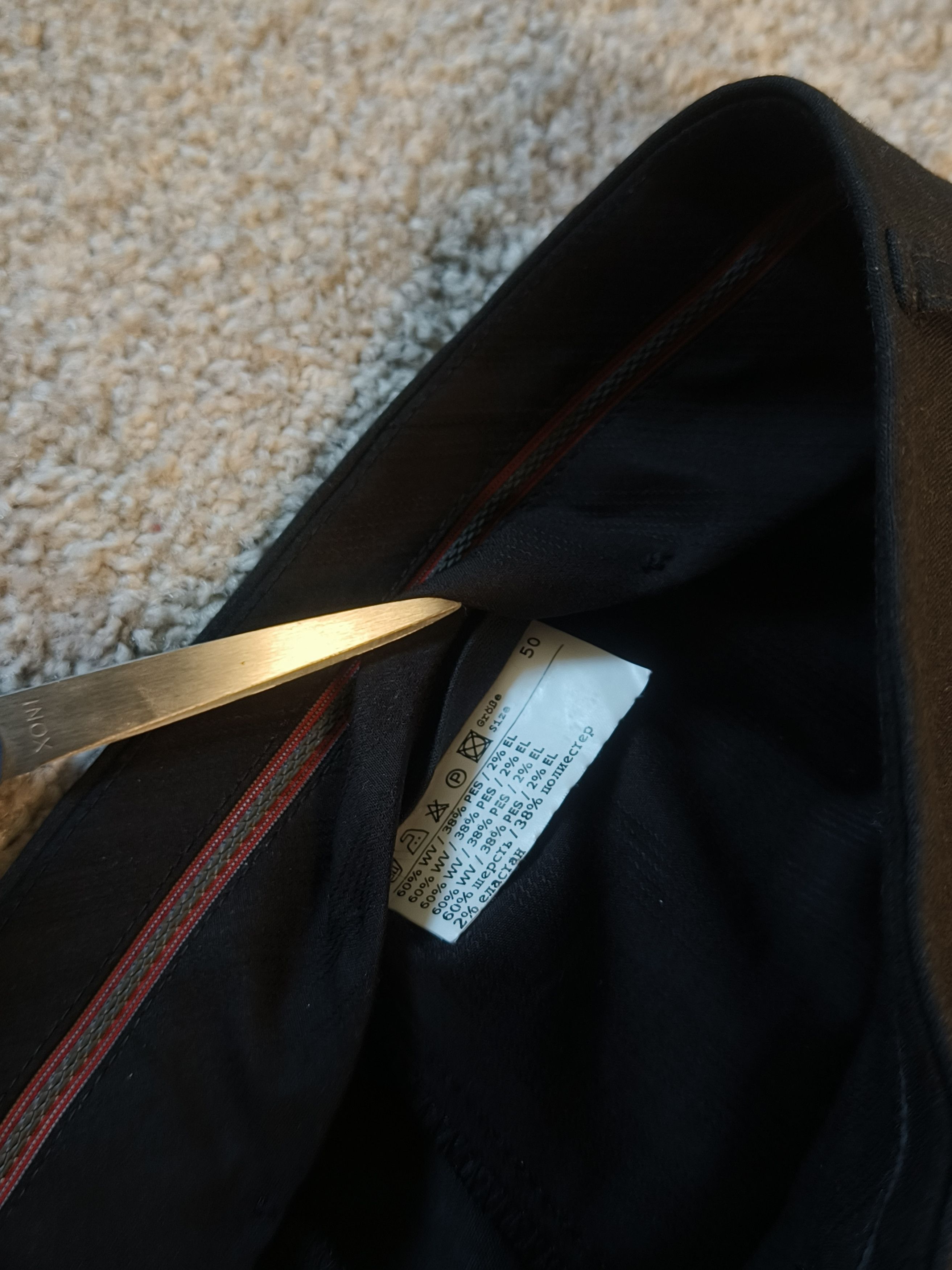 Hiltl Hiltl Relaxed Fit Trousers Gray Black Size US 32 / EU 48 - 3 Thumbnail