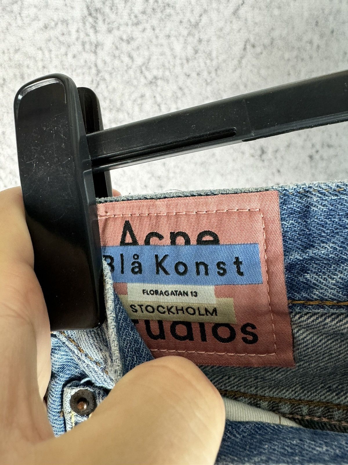 Acne Studios Acne studios 1997 vintage patch slim jeans designer quality Size US 26 / EU 42 - 3 Thumbnail