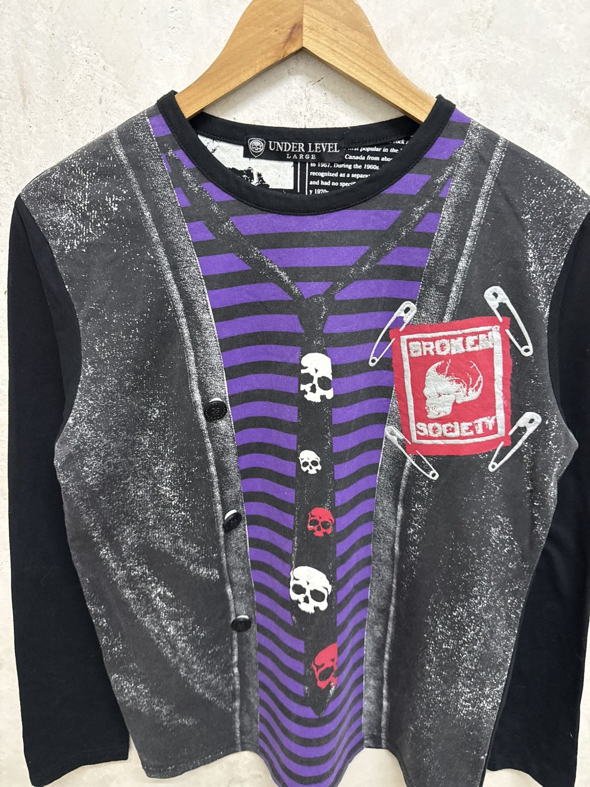 Seditionaries Under Level Hell Muslin Punk Bondage Shirt Size US M / EU 48-50 / 2 - 5 Thumbnail