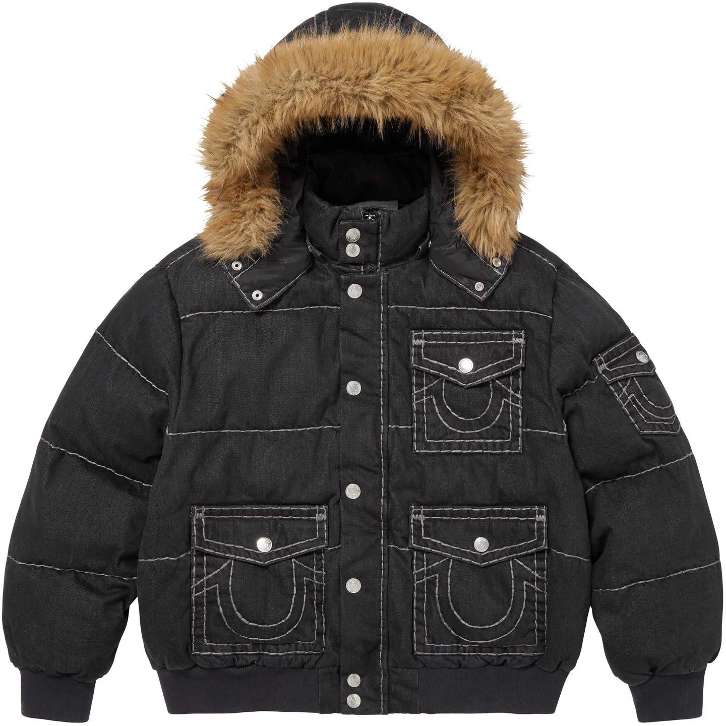Supreme × True Religion Supreme X True Religion Puffer Jacket Size US L / EU 52-54 / 3 - 1 Thumbnail