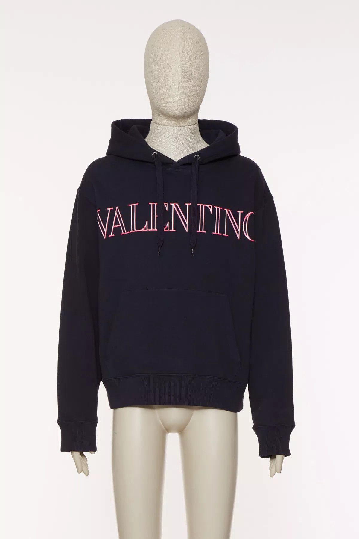 oc11z0725 Sweatshirt With Neon Universe Print in Navy Blue