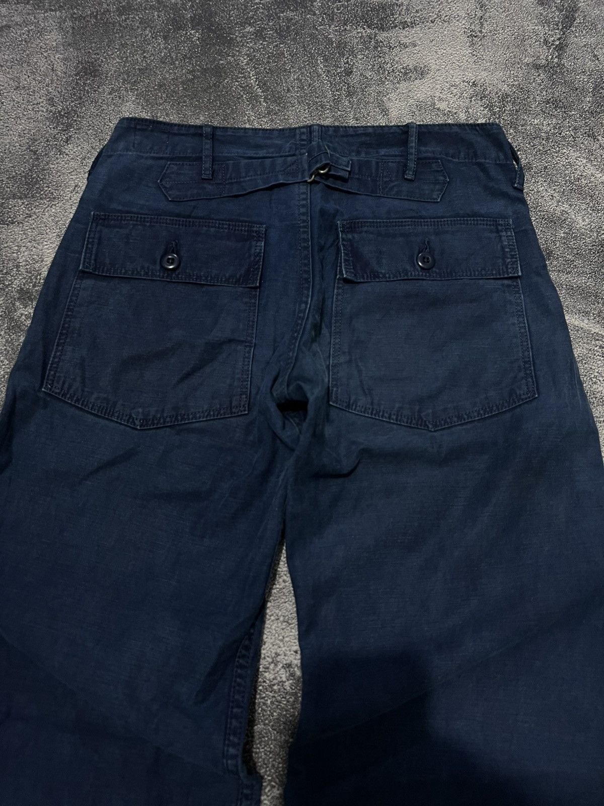 Orslow Orslow Fatigue Buckle Back Pants Size US 29 - 2 Thumbnail