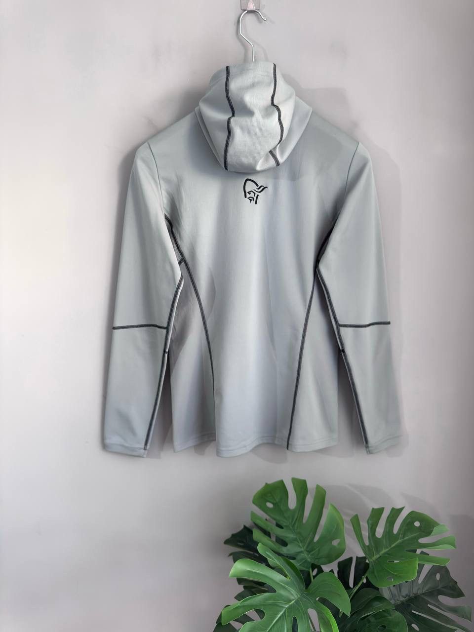 Norrona Norrona Trollveggen Warm Wool1 Women's Grey Zip Hoodie, M Size M / US 6-8 / IT 42-44 - 12 Thumbnail